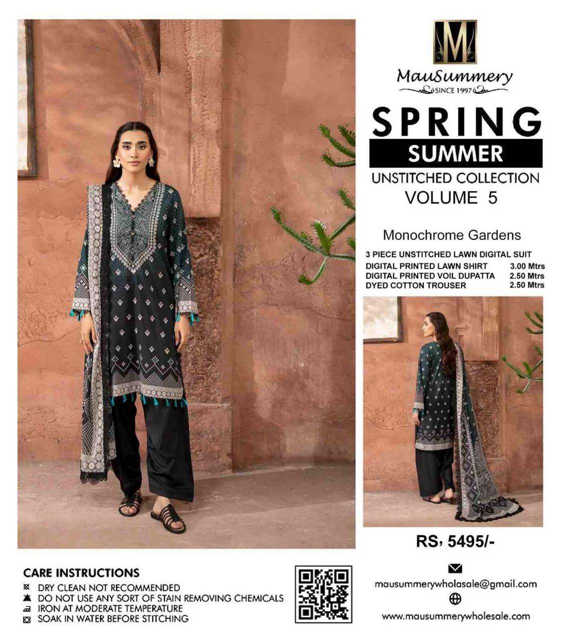 Mausammery Lawn Vol - 5 2025 by Mausammery-10