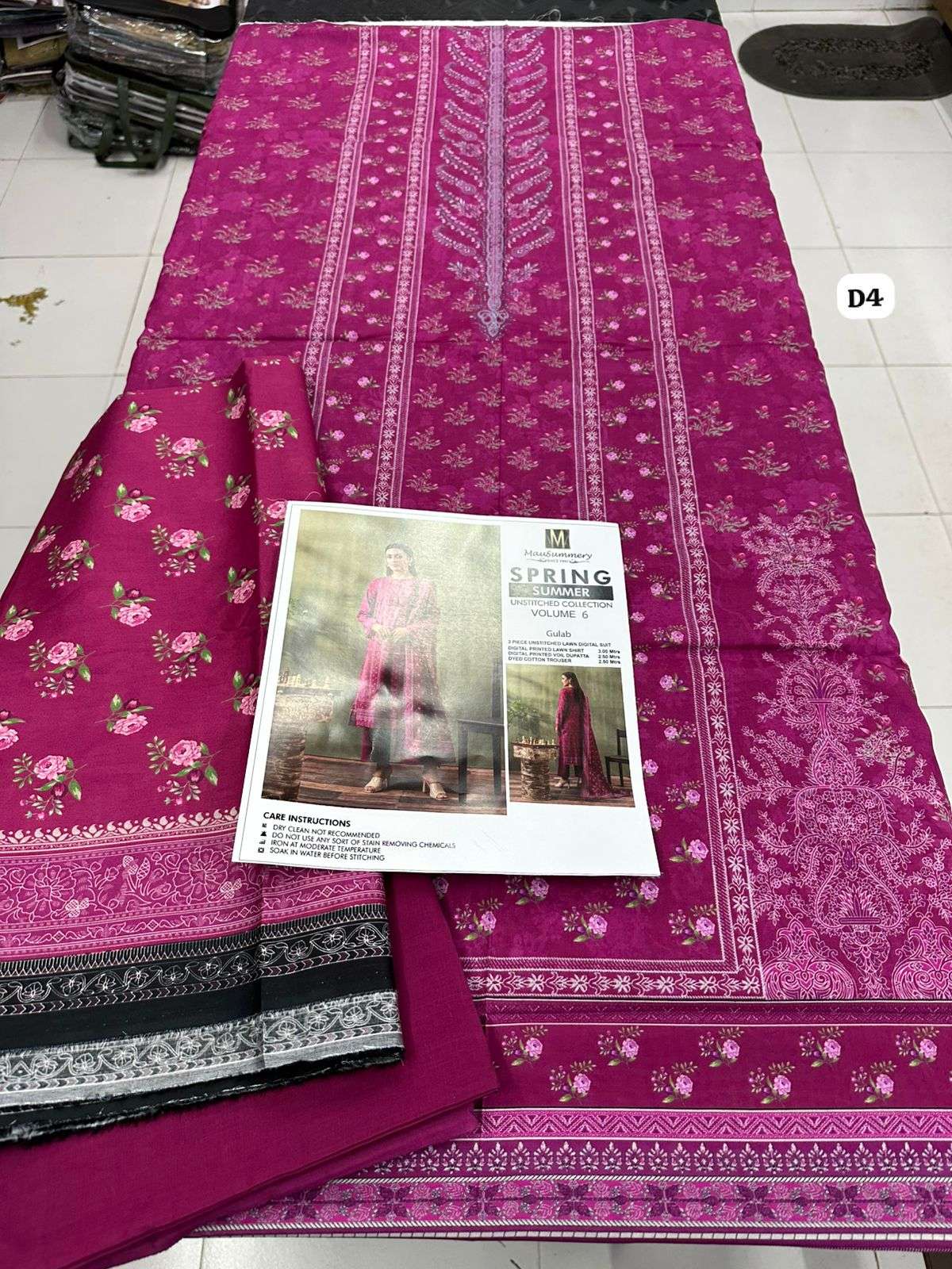 Mausammery Lawn Vol - 6 2025 Open & Model Pic By Mausammery-16