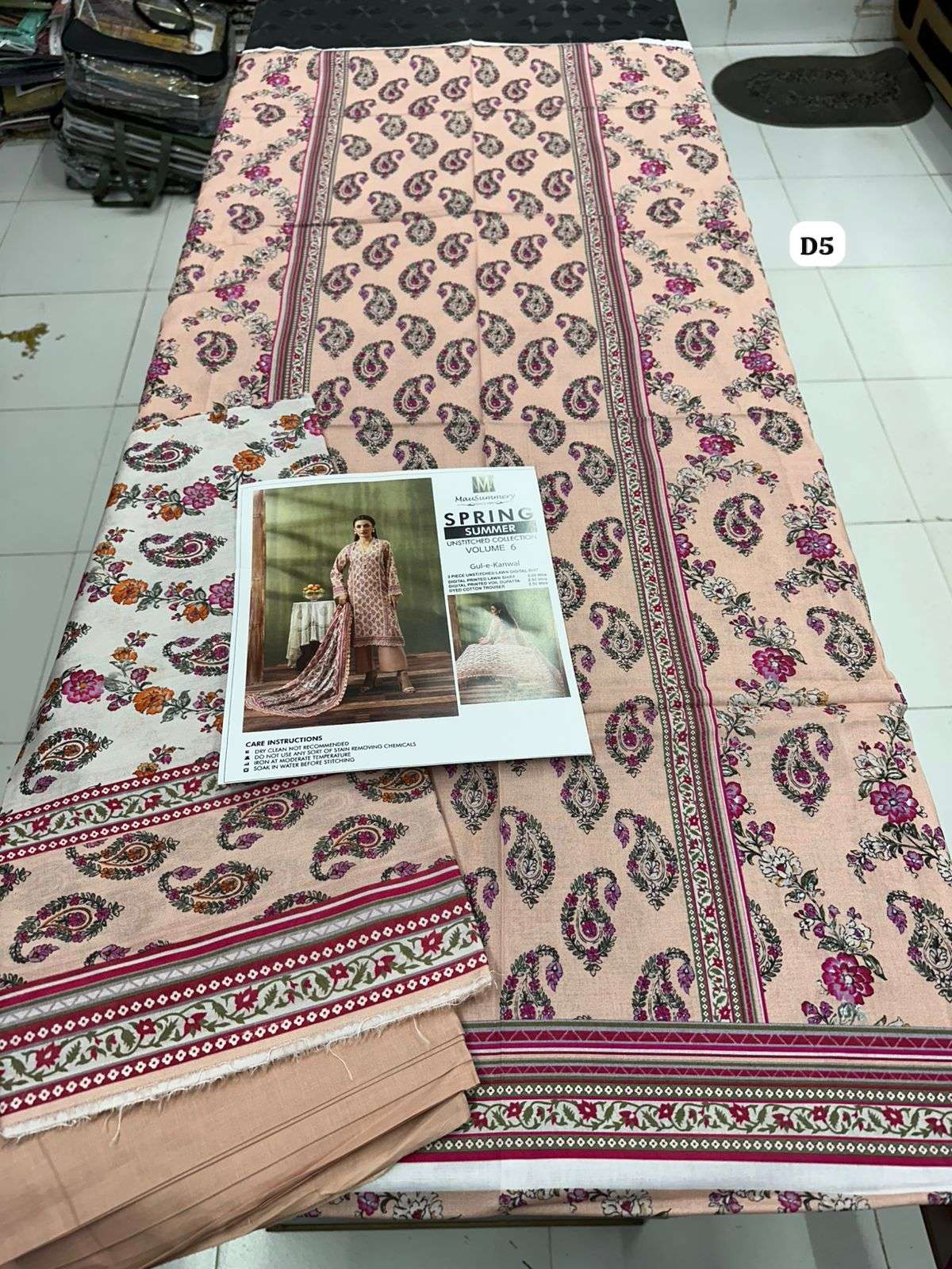 Mausammery Lawn Vol - 6 2025 Open & Model Pic By Mausammery-17