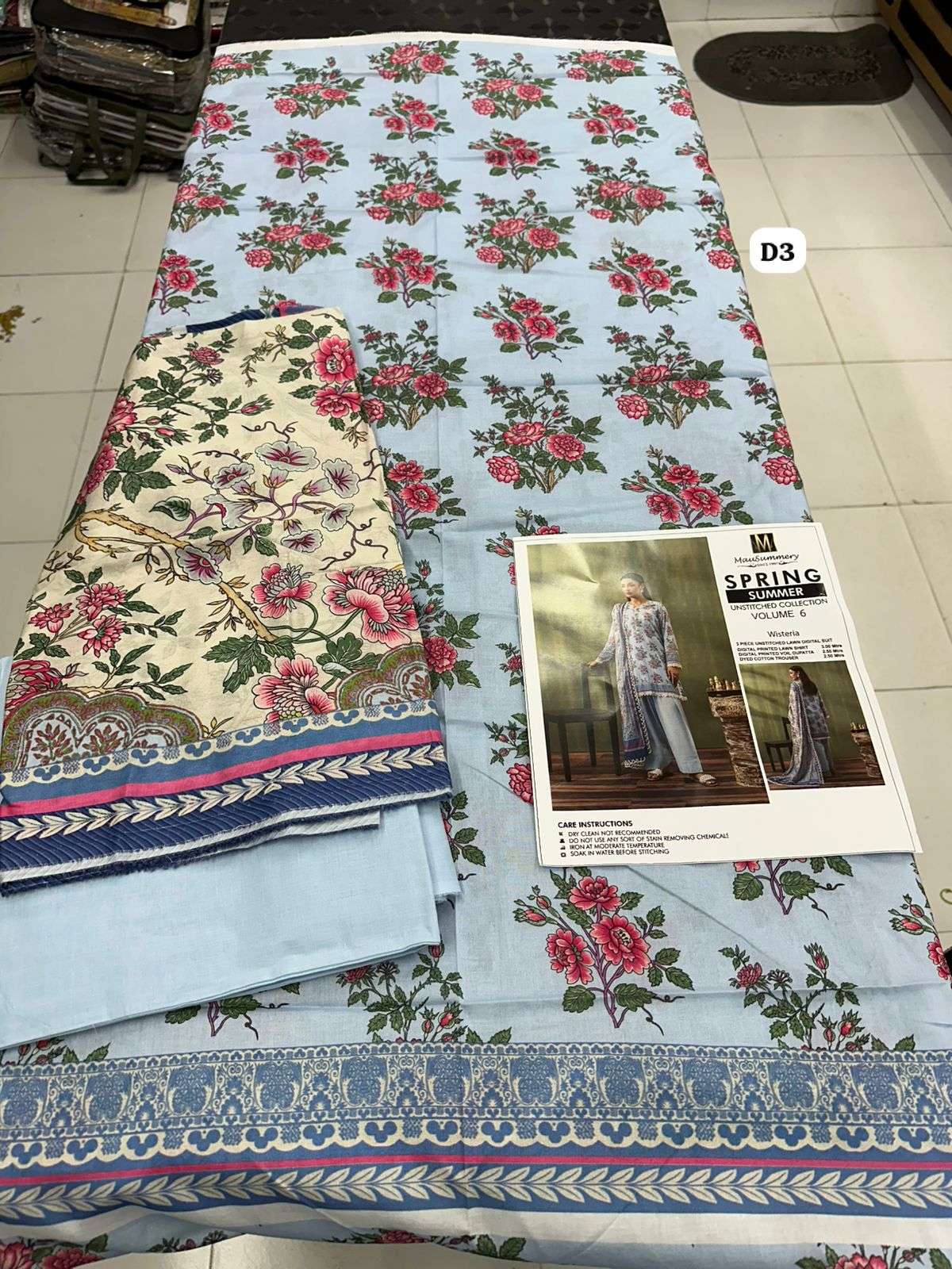 Mausammery Lawn Vol - 6 2025 Open & Model Pic By Mausammery-21