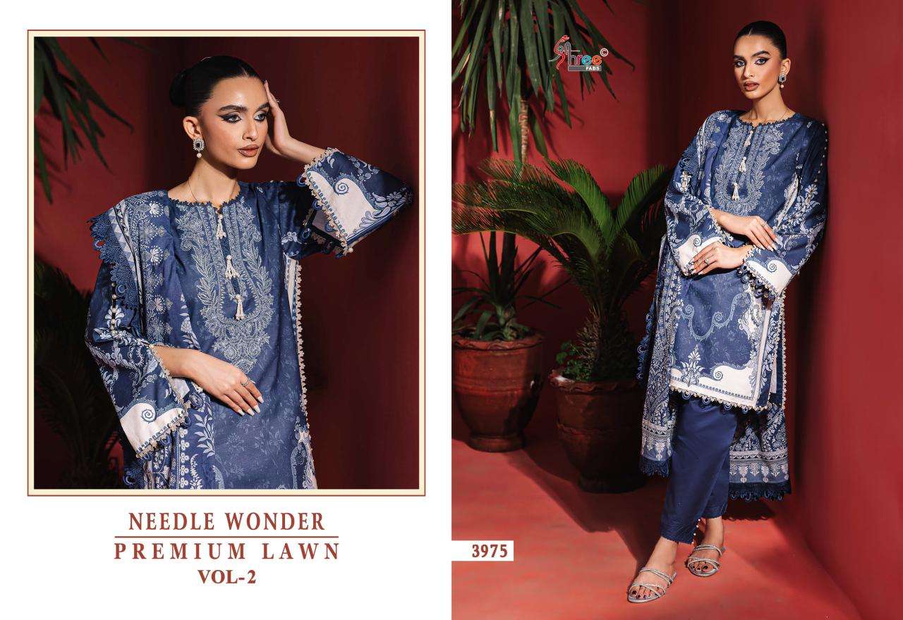 NEEDLE WONDER PREMIUM LAWN VOL-2 BY SHREE-0