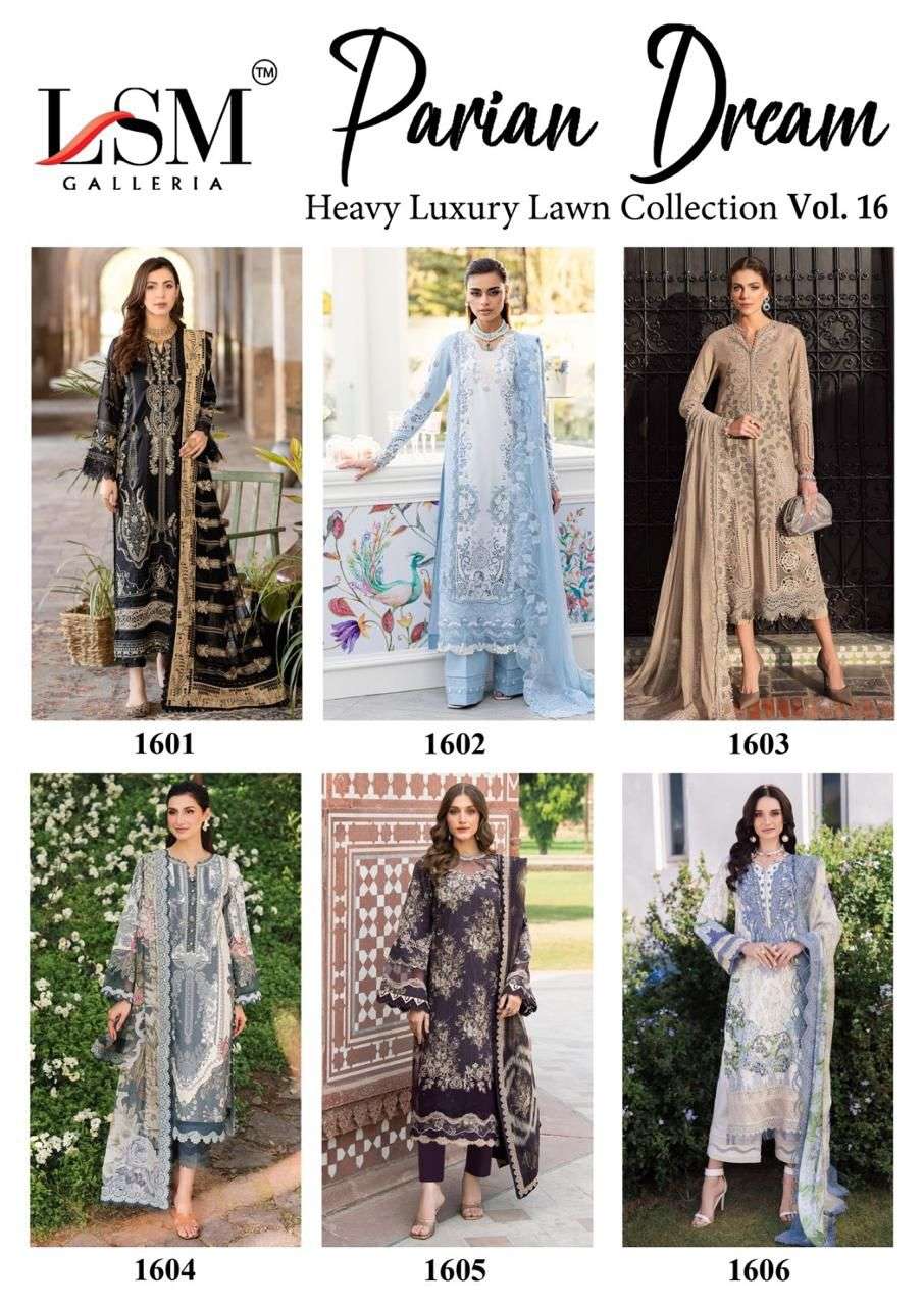 PARIAN DREAM HEAVY LUXURY LAWN COLLECTION VOL 16 by LSM-01-12