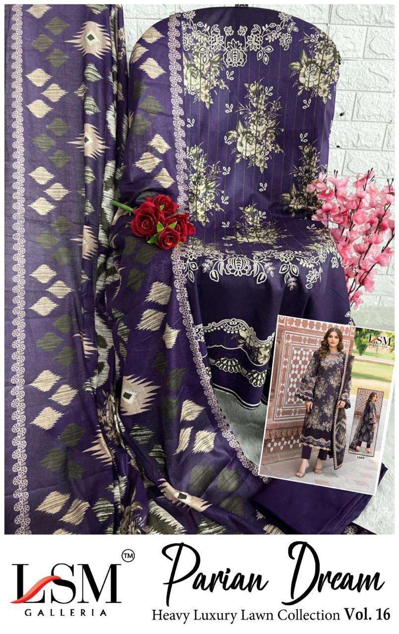 PARIAN DREAM HEAVY LUXURY LAWN COLLECTION VOL 16 by LSM-08