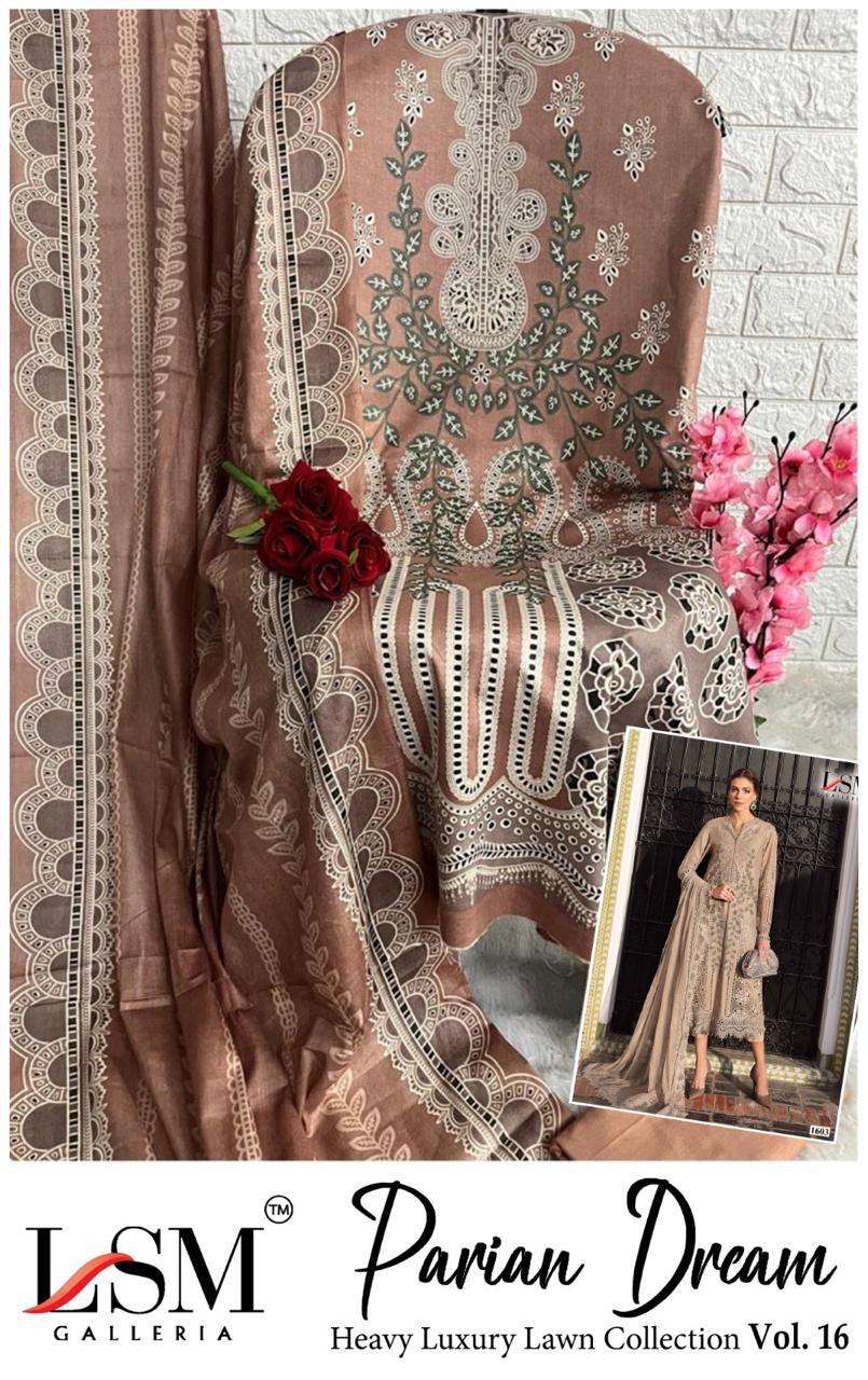 PARIAN DREAM HEAVY LUXURY LAWN COLLECTION VOL 16 by LSM-09