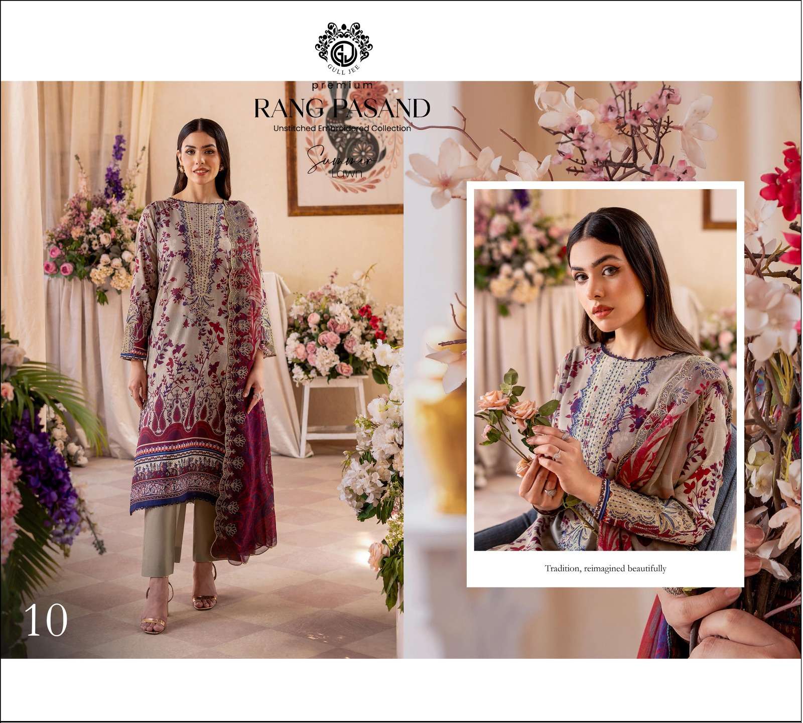 Rang Pasand by Gul Jee Lawn 2025-03