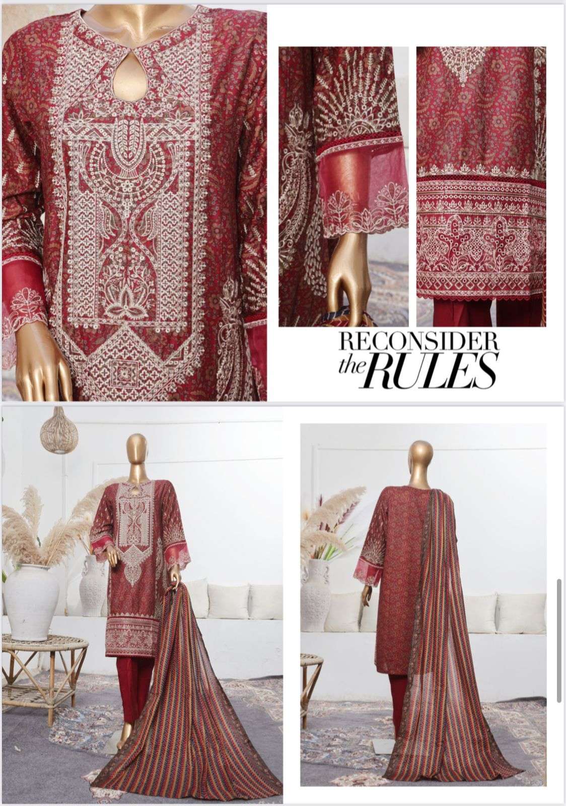 RTW BIN SAEED LAWN EMBROIDERED by BIN SAEED-06