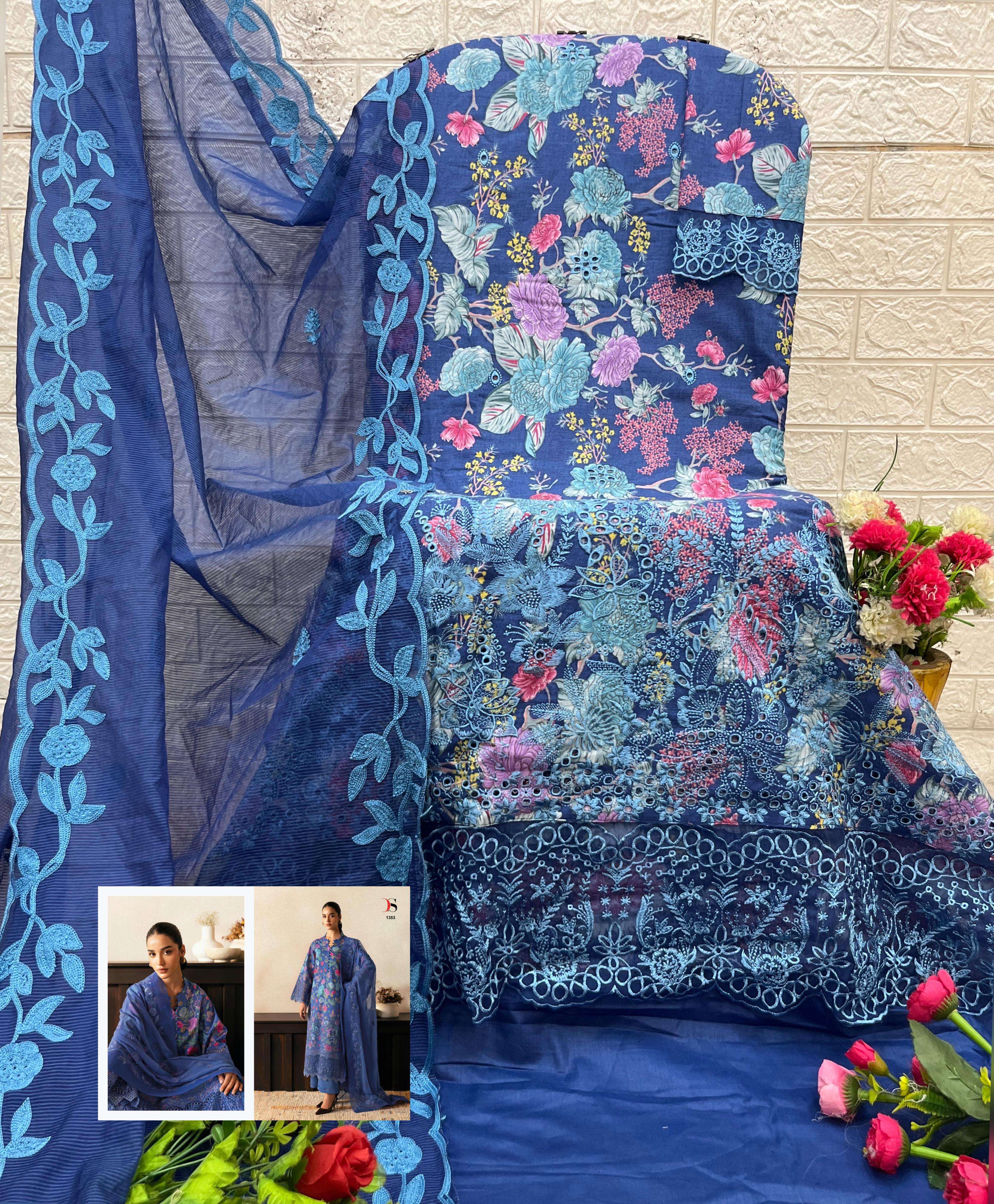 RUNGREZ Chikankari 25 by DEEPSY SUITS-09