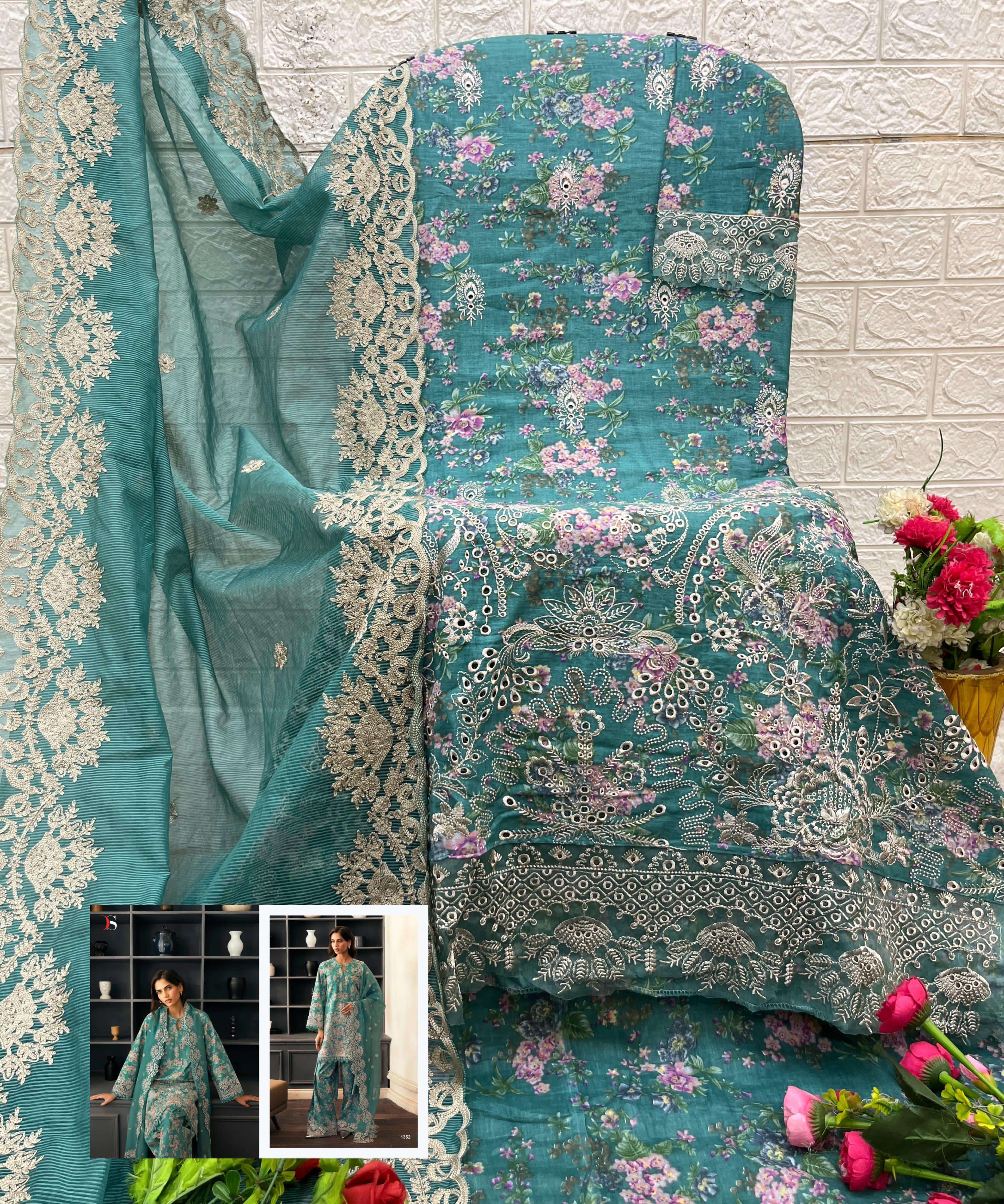 RUNGREZ Chikankari 25 by DEEPSY SUITS-10