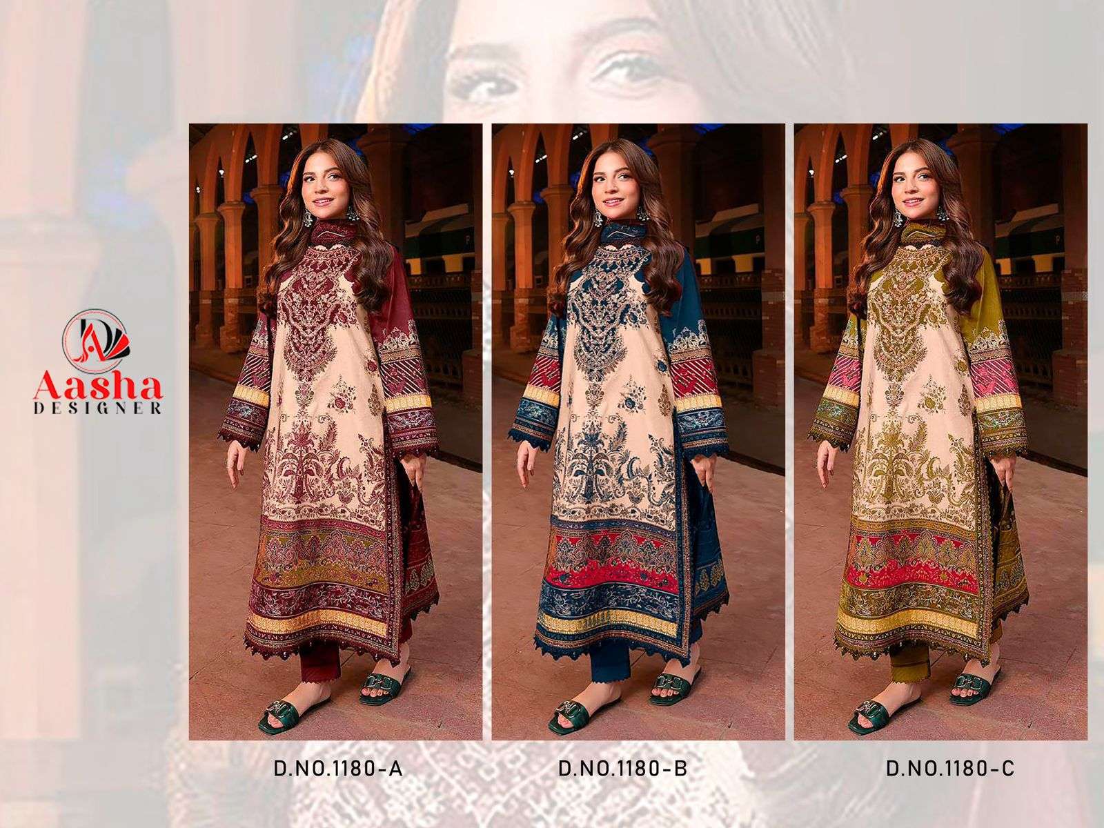 Super Hit Design No 1180 ABC of Aasha-01-06