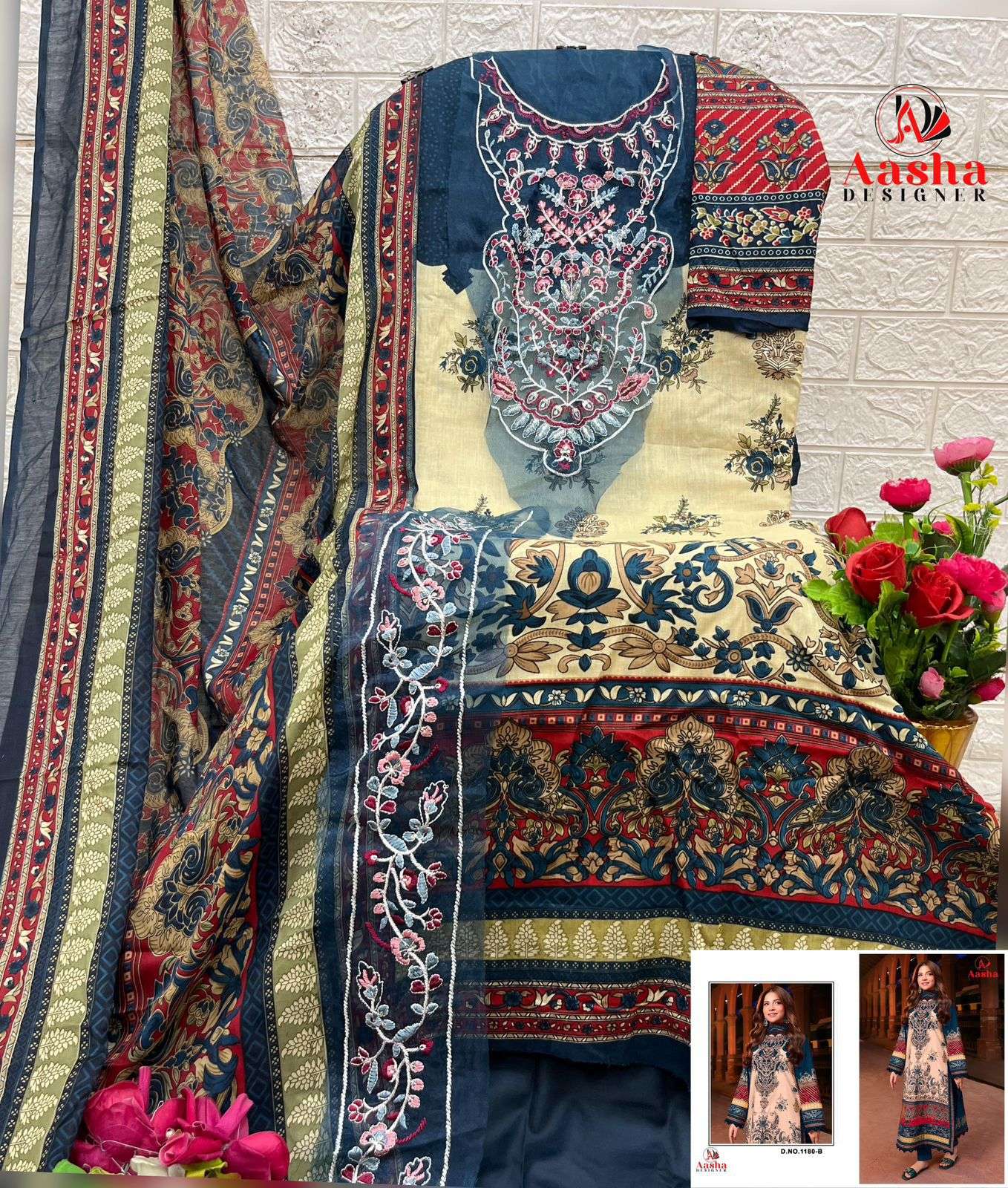 Super Hit Design No 1180 ABC of Aasha-02