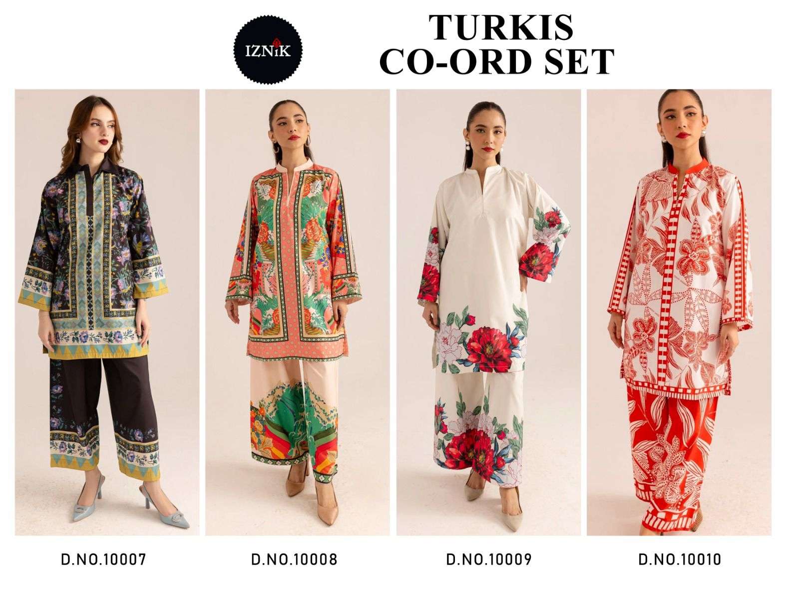 TURKIS CO-ORD SET COLLECTION VOL 3 BY IZNIK-01-08