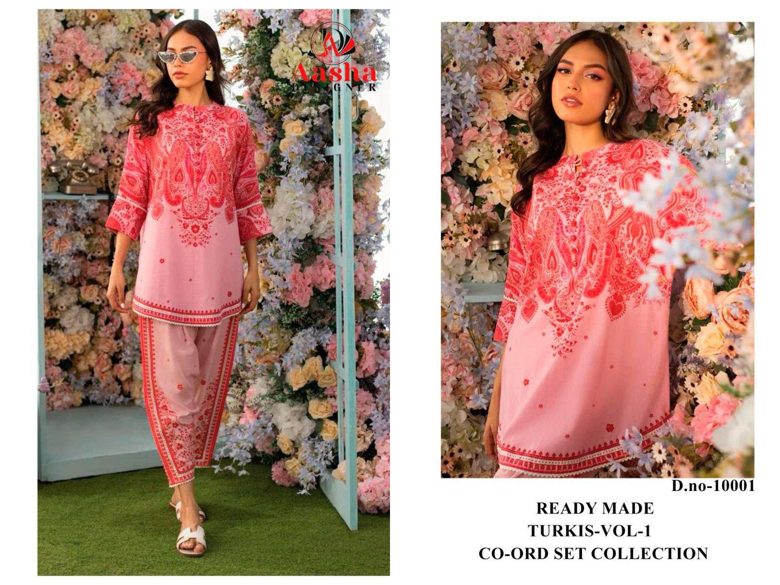 TURKIS VOL-1 READY MADE D NO 10001 & 10002 by Aasha-03