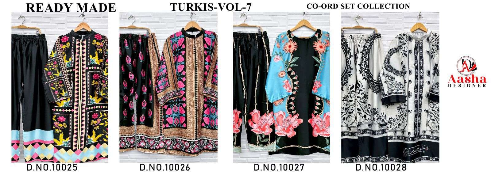 TURKIS VOL-7 D NO :10025 to10028 BY Aasha-01-08