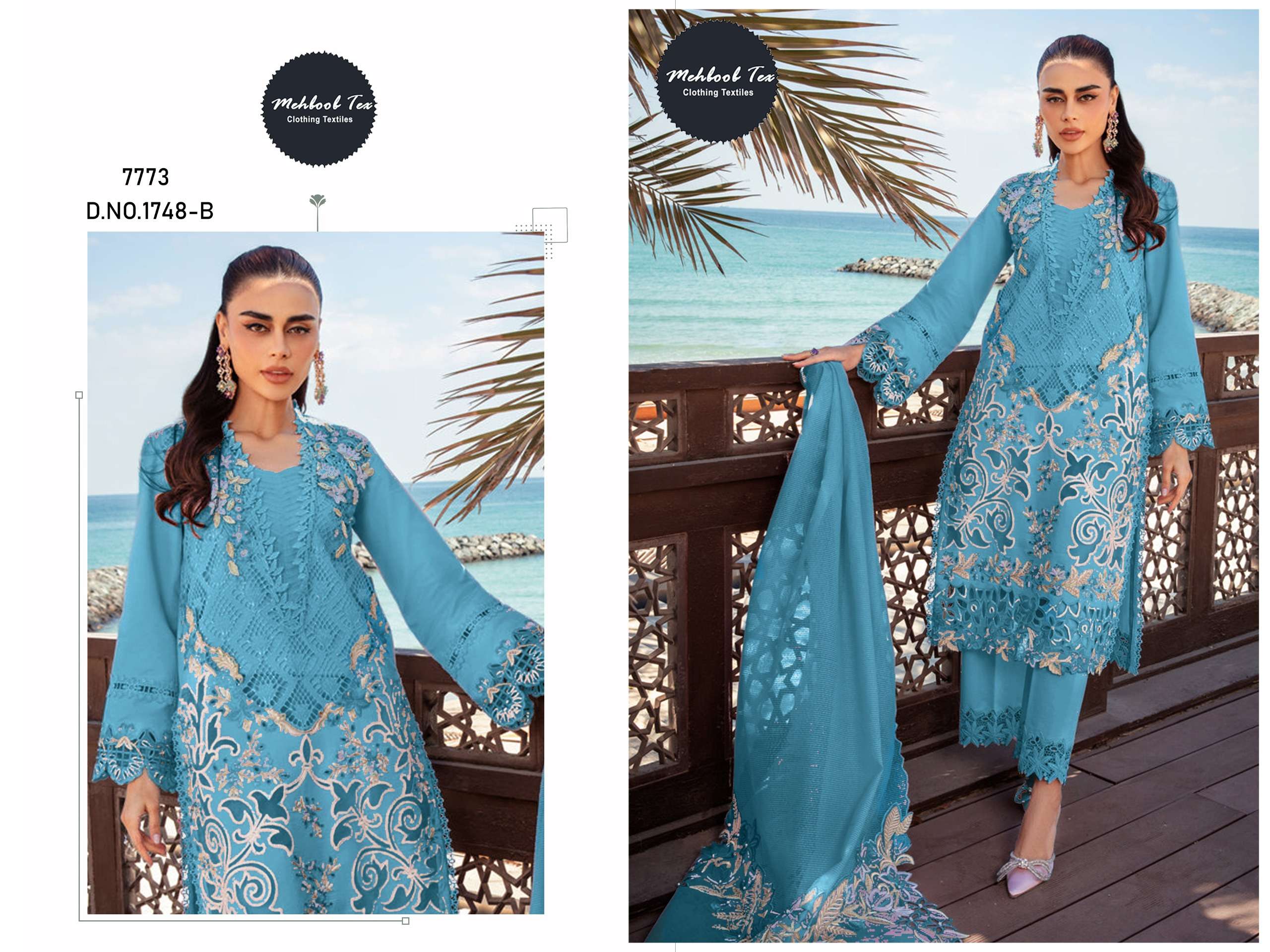 1748 AB OMBRE PREMIUM VOL-3 by MEHBOOB TEX-01