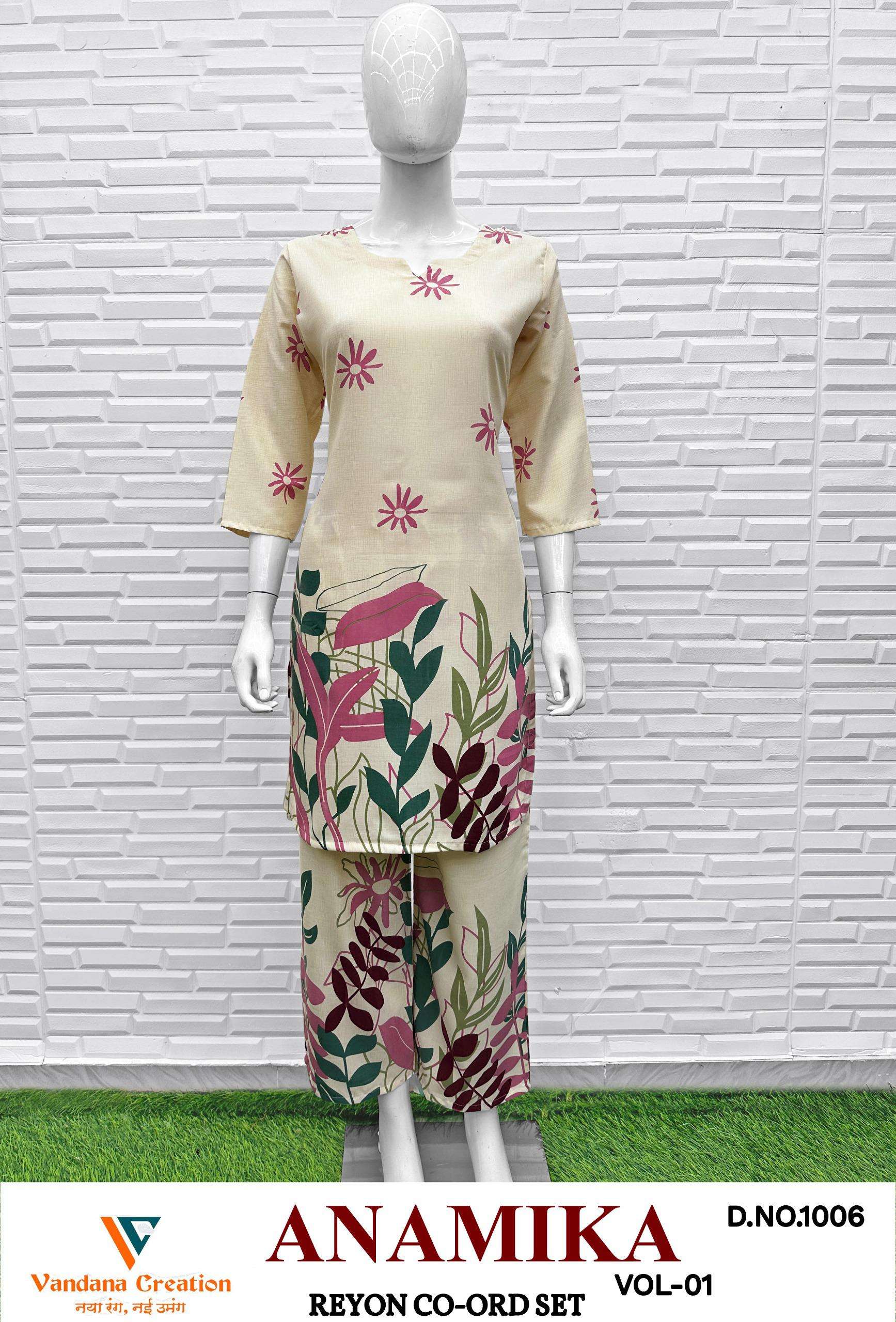 ANAMIKA VOL-1CO-ORD SET by Vandana-01