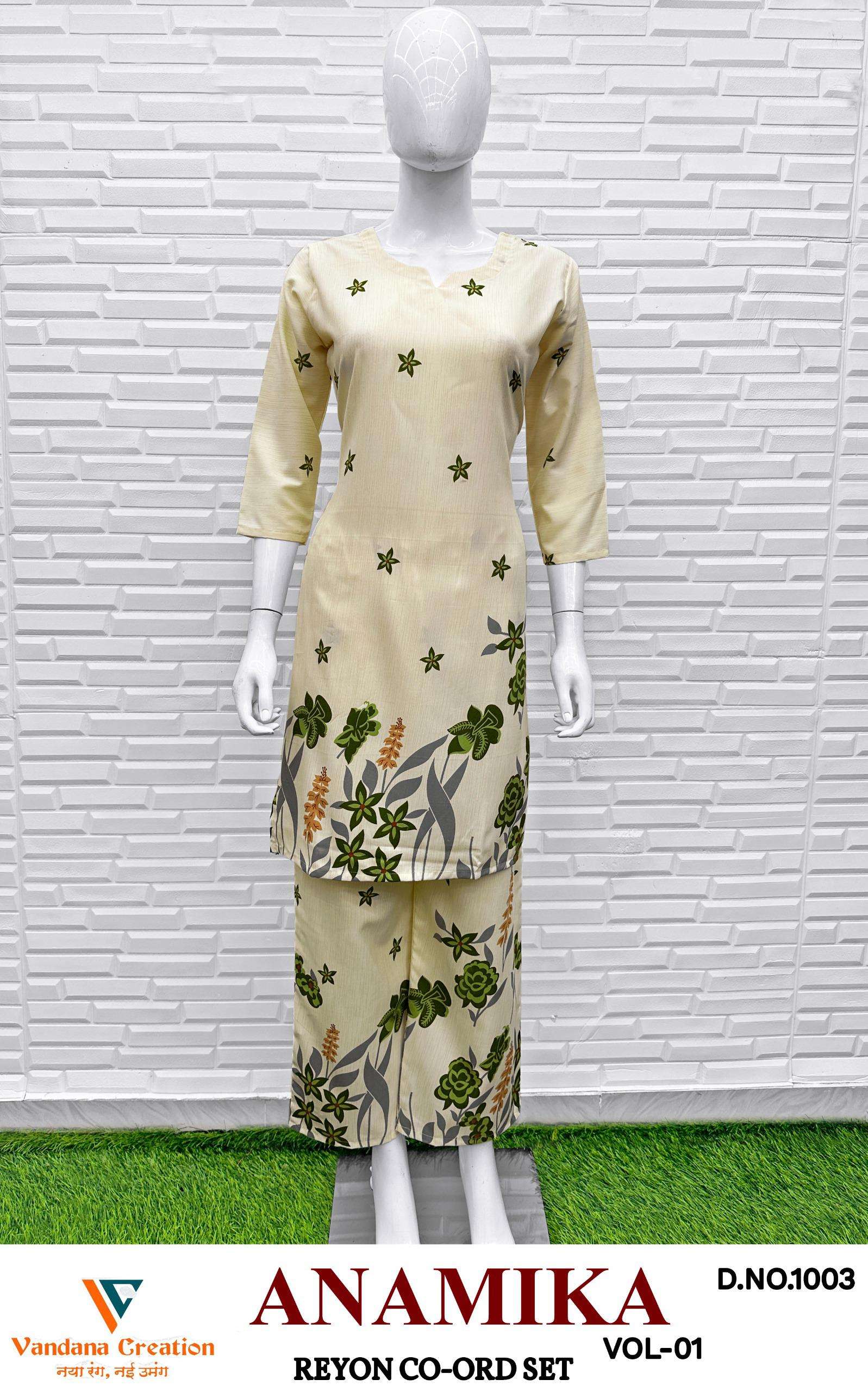 ANAMIKA VOL-1CO-ORD SET by Vandana-04