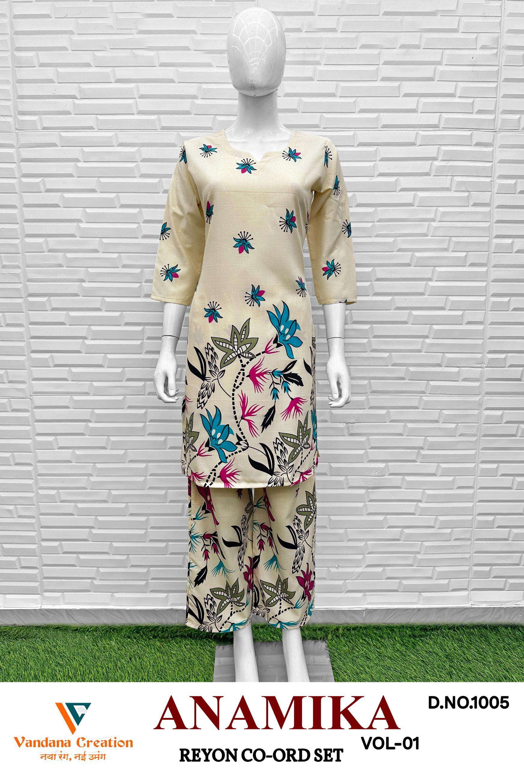 ANAMIKA VOL-1CO-ORD SET by Vandana-05