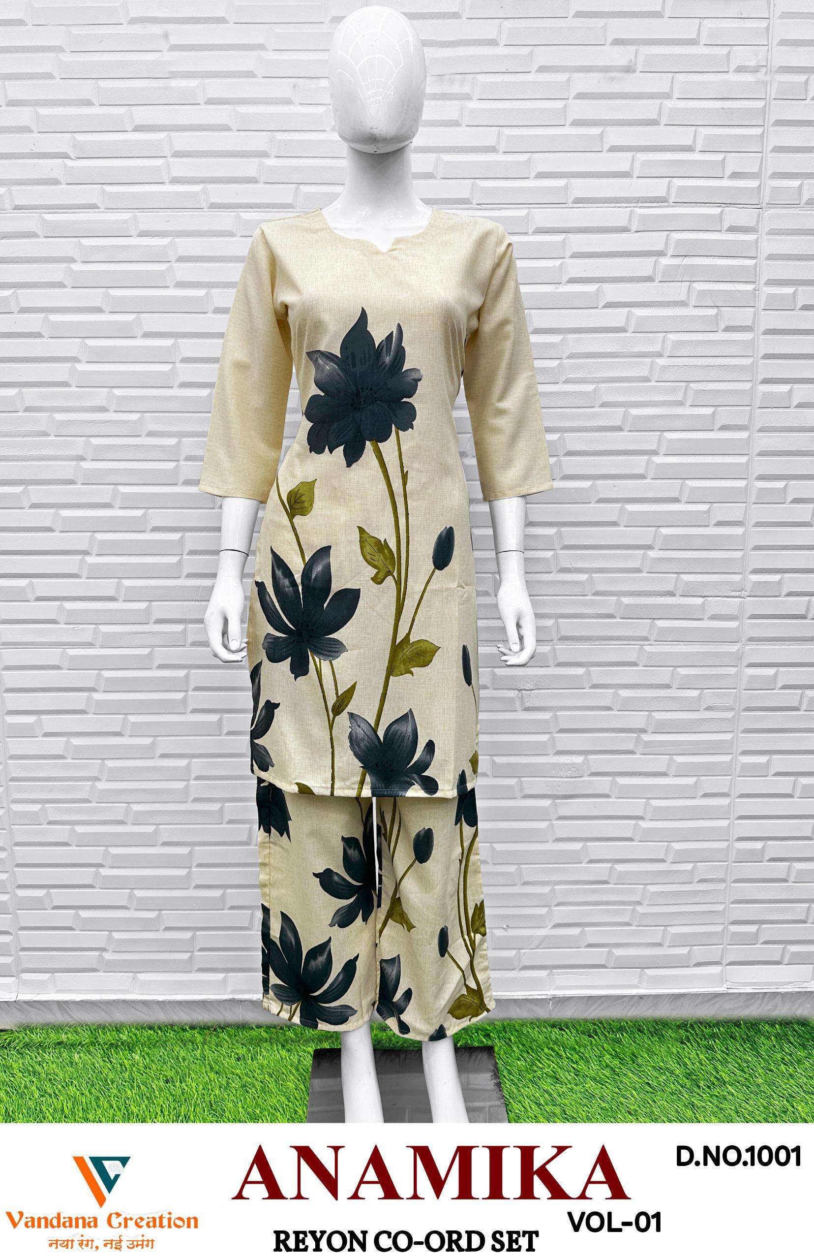 ANAMIKA VOL-1CO-ORD SET by Vandana-07