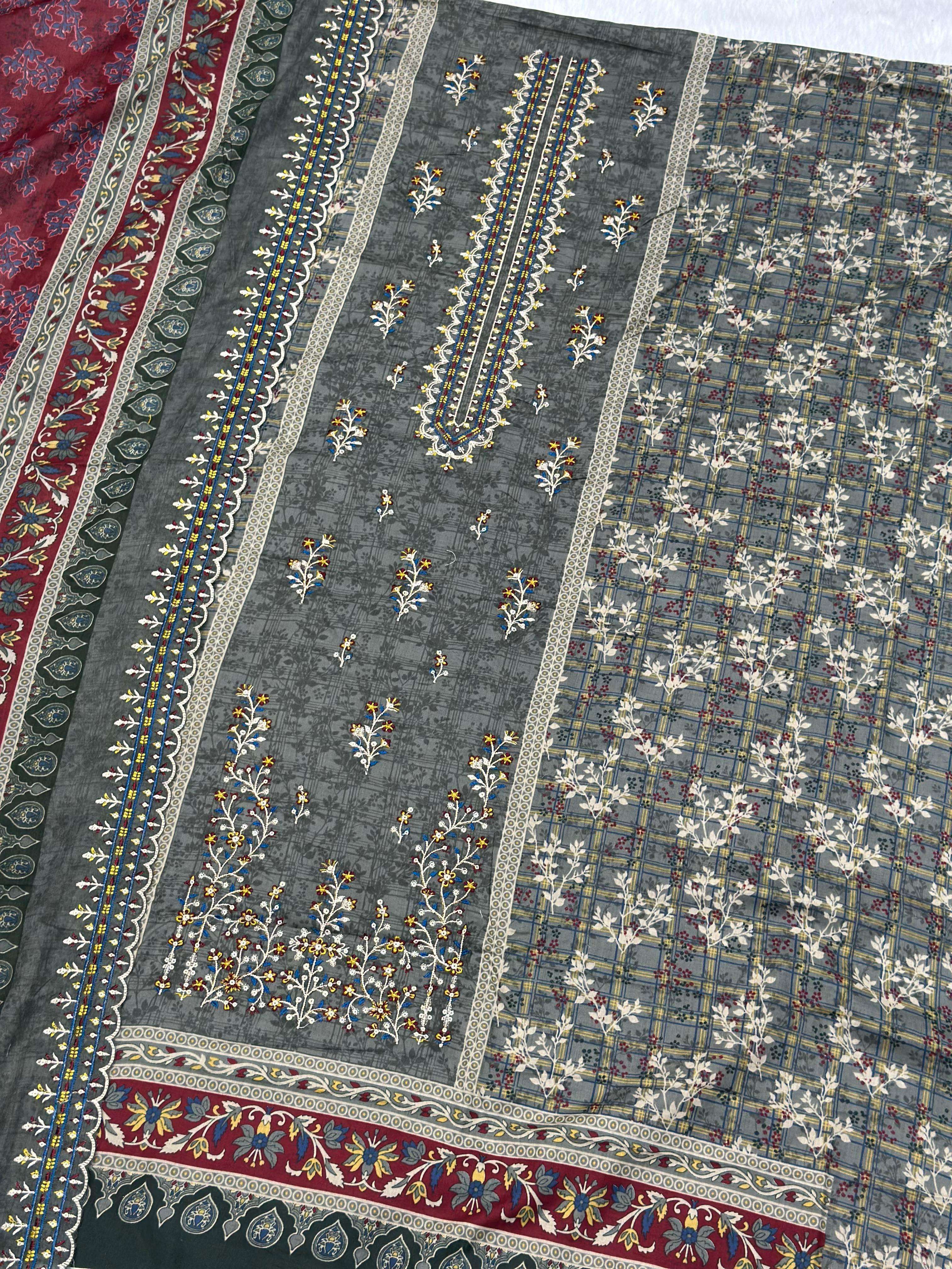 BIN SAEED LAWN COLLECTION VOL -18 BY JIHAN PRESENT-02