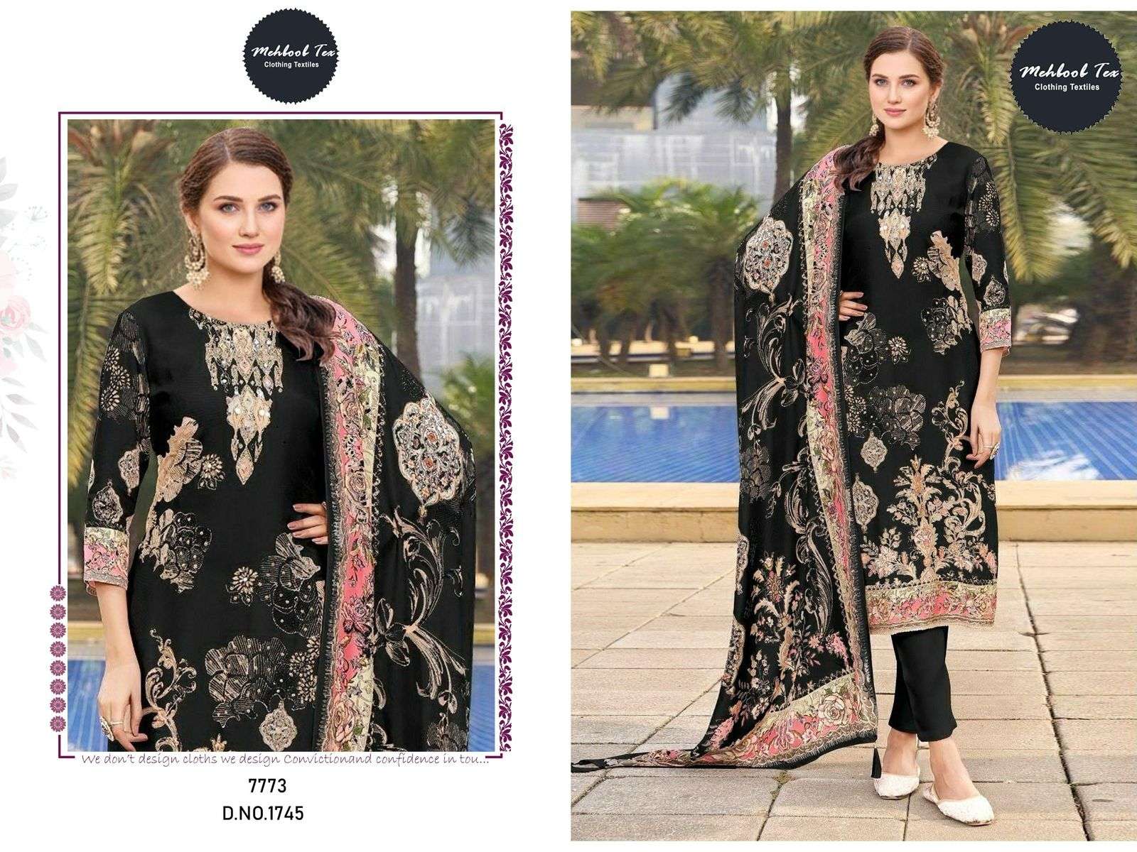 Design No -1745 & 1746 by MEHBBOB TEX-01