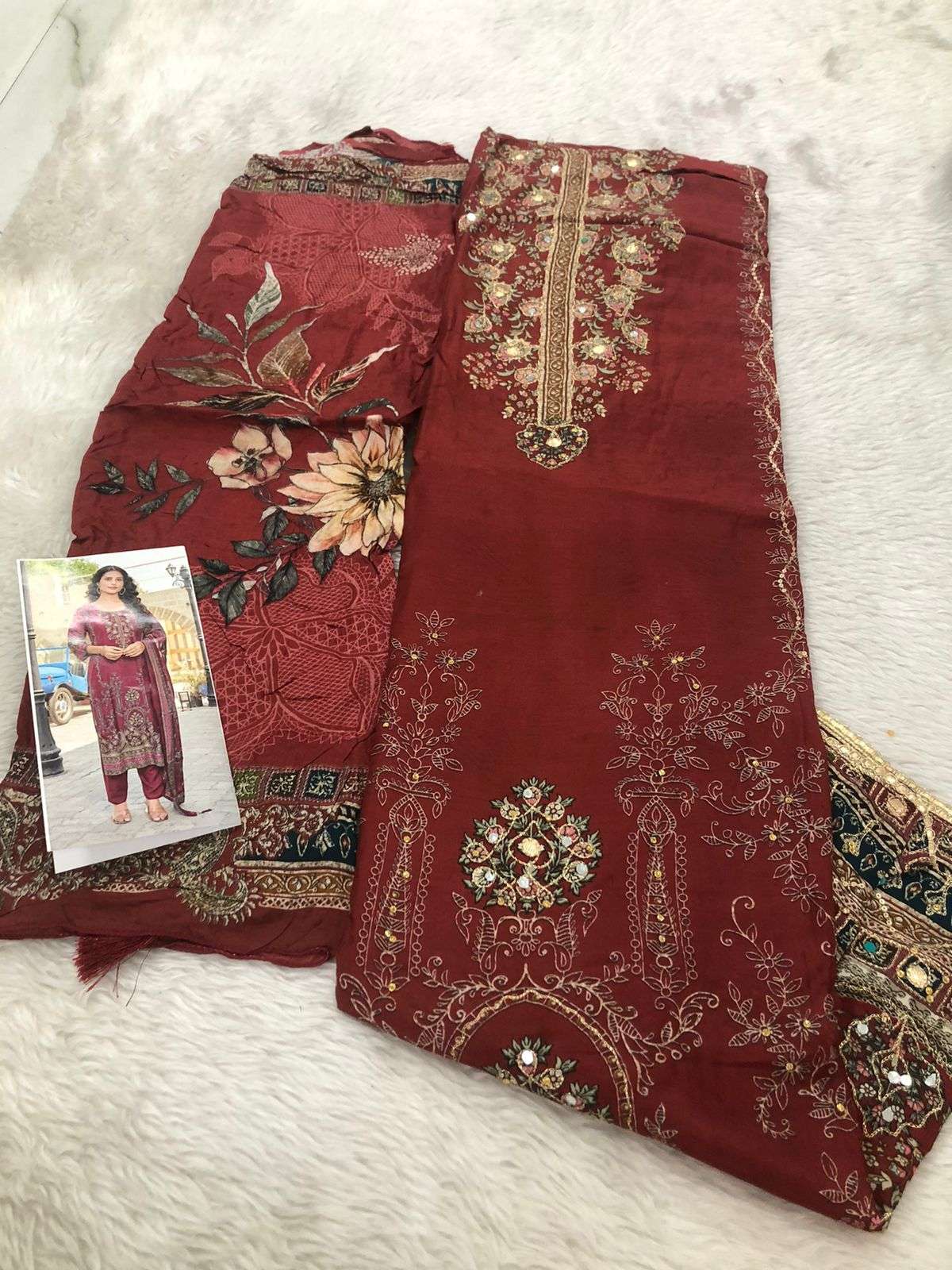 Falah Premium Maslin Collection code 30578 By Falah Designer-01-04