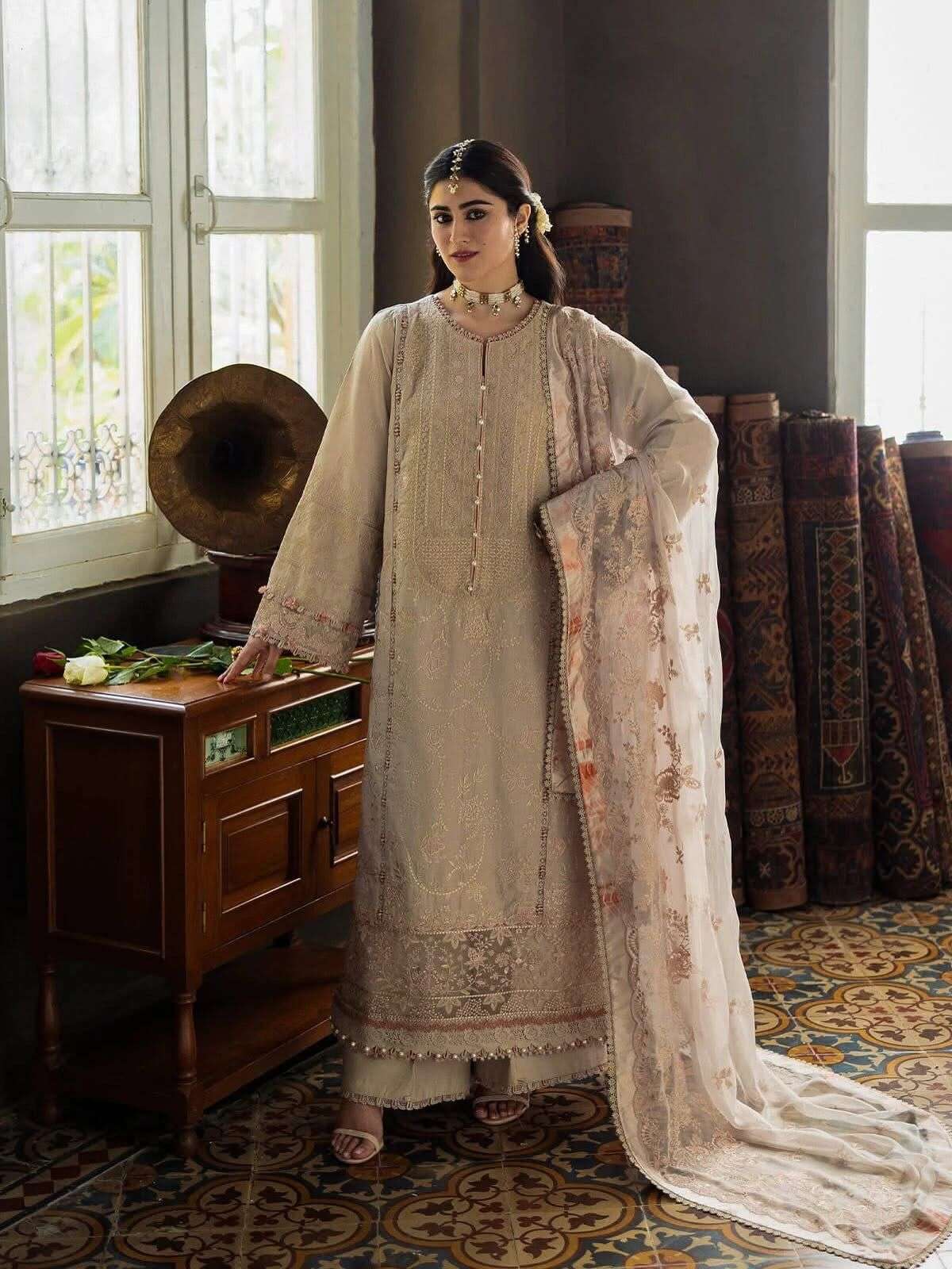 Karandi Embroidered Collection 2025 by Kahf-02