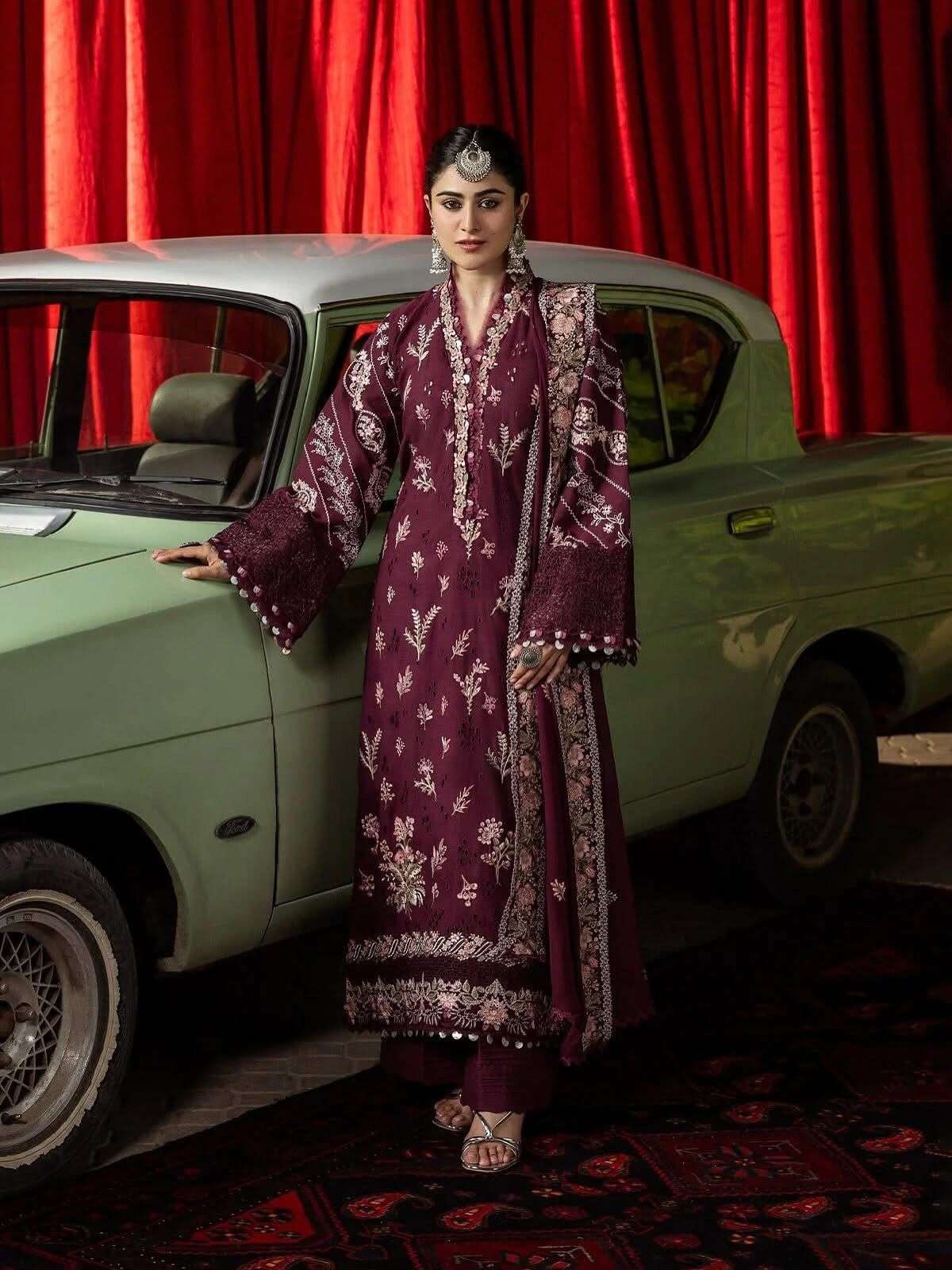 Karandi Embroidered Collection 2025 by Kahf-10