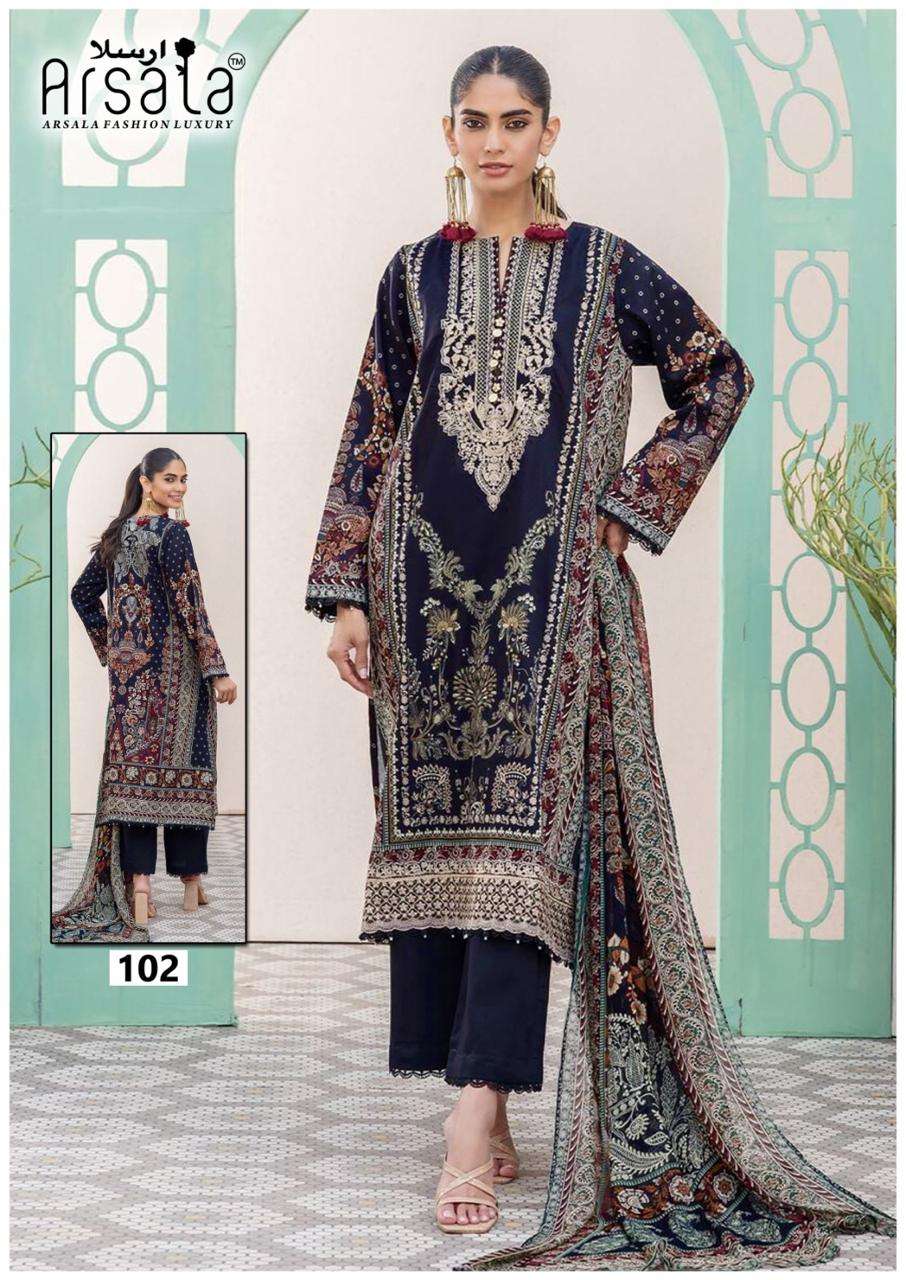 LUXURY AMARA HEAVY COTTON ARSALA FASHION-02
