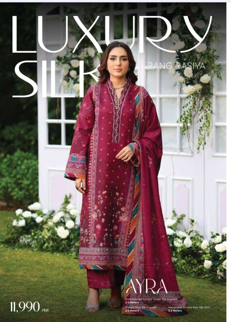 Luxury Silk Collection 2025 Rang Rasiya	-01
