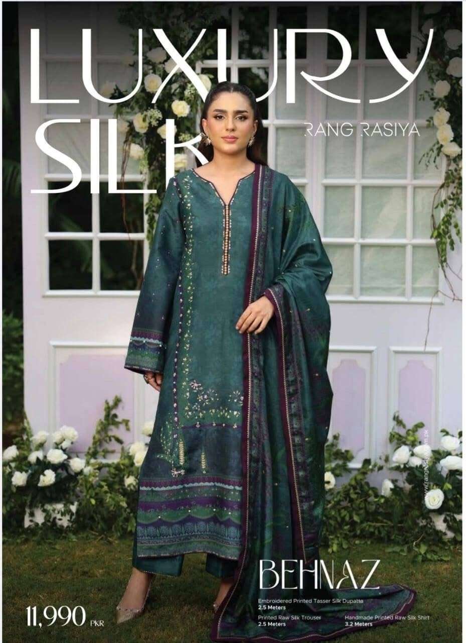 Luxury Silk Collection 2025 Rang Rasiya	-06