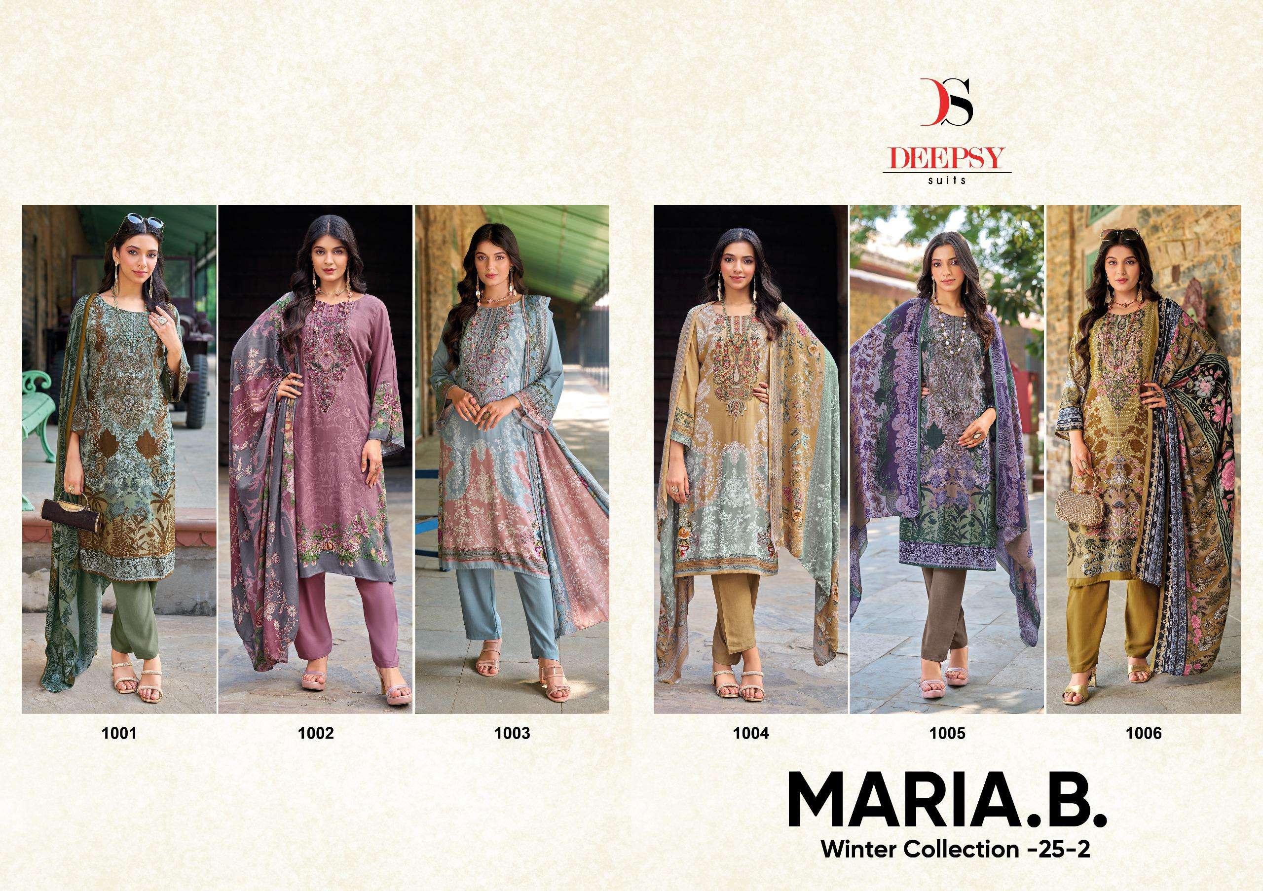 MARIA B Winter collection 25-2 DEEPSY SUITS-01-06