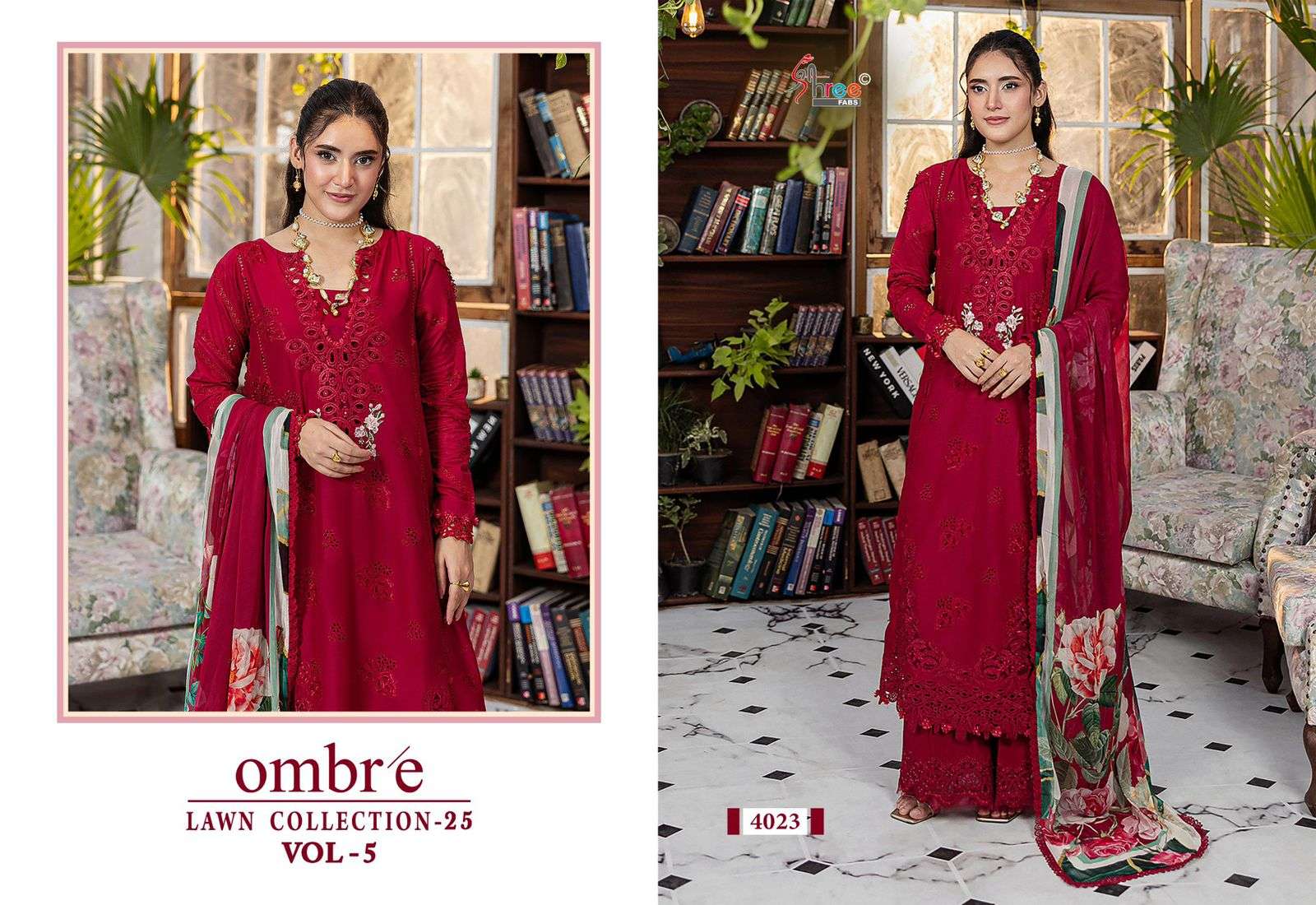 OMBRE LAWN COLLECTION VOL-5 BY SHREE-03