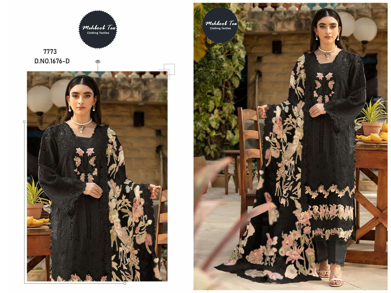 OMBRE PREMIUM VOL-2 Design No -1676 by MEHBOOB TEX-01