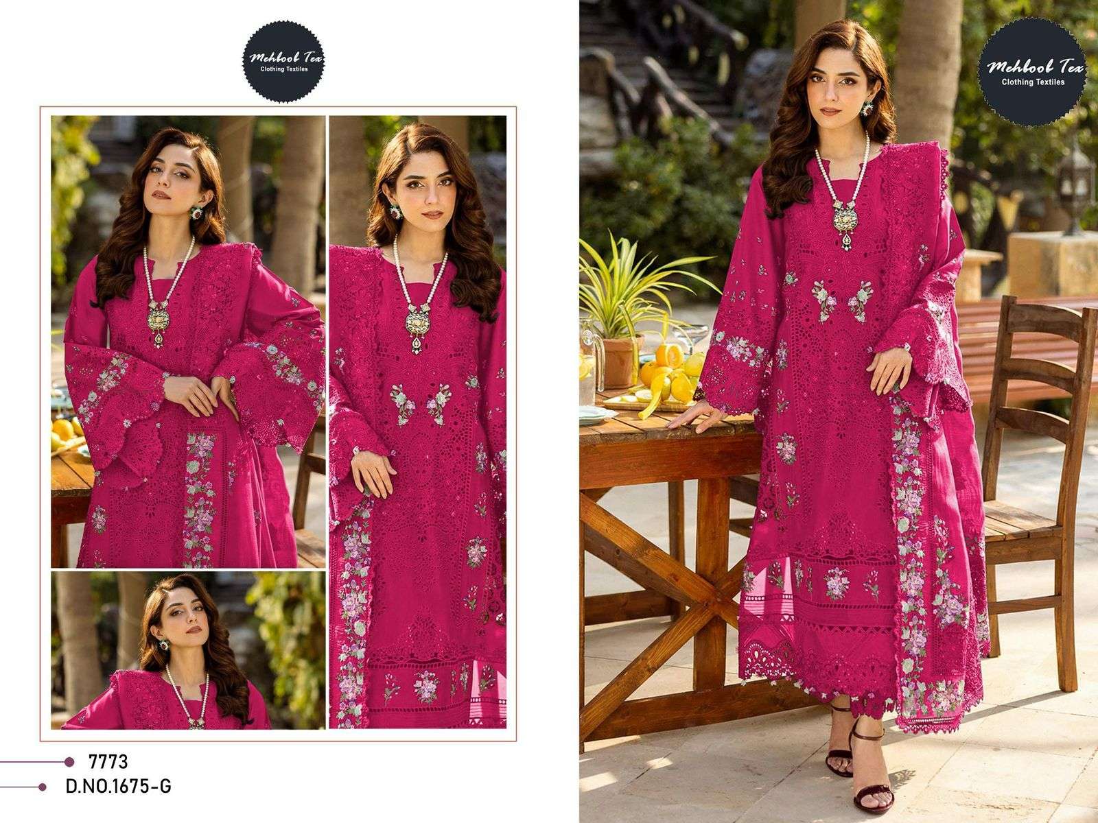OMBRE PREMIUM VOL-2 DNo - 1675 by MEHBOOB TEX-02