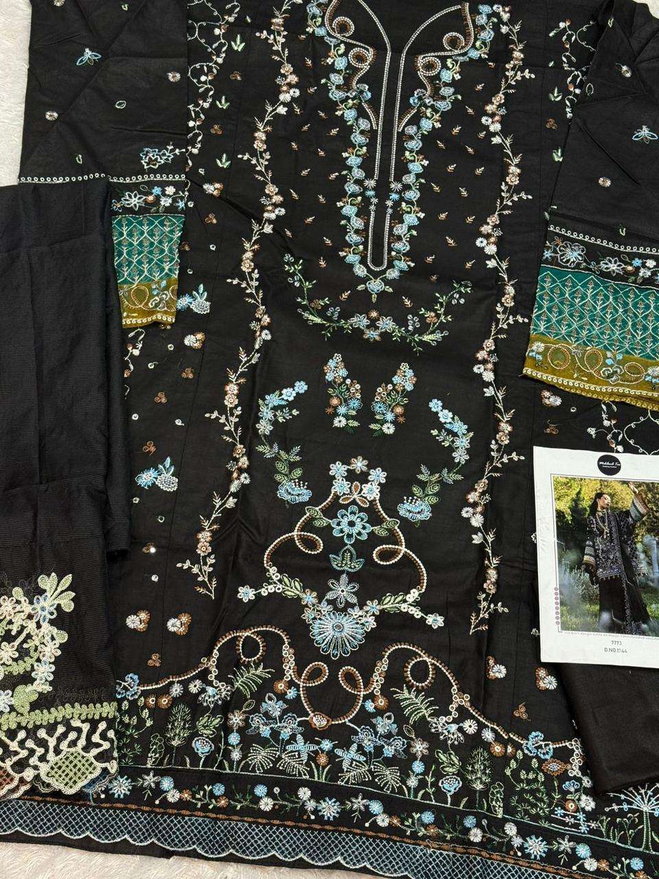 OMBRE PREMIUM VOL-4 D No -1743 & 1744 by MEHBOOB TEX-02