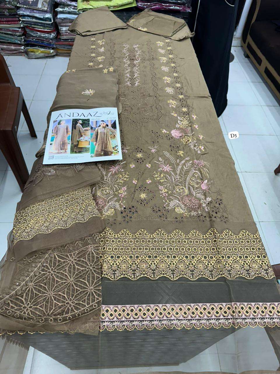 RAMSHA ANDAAZ LUXURY LAWN VOL 12 BY-18