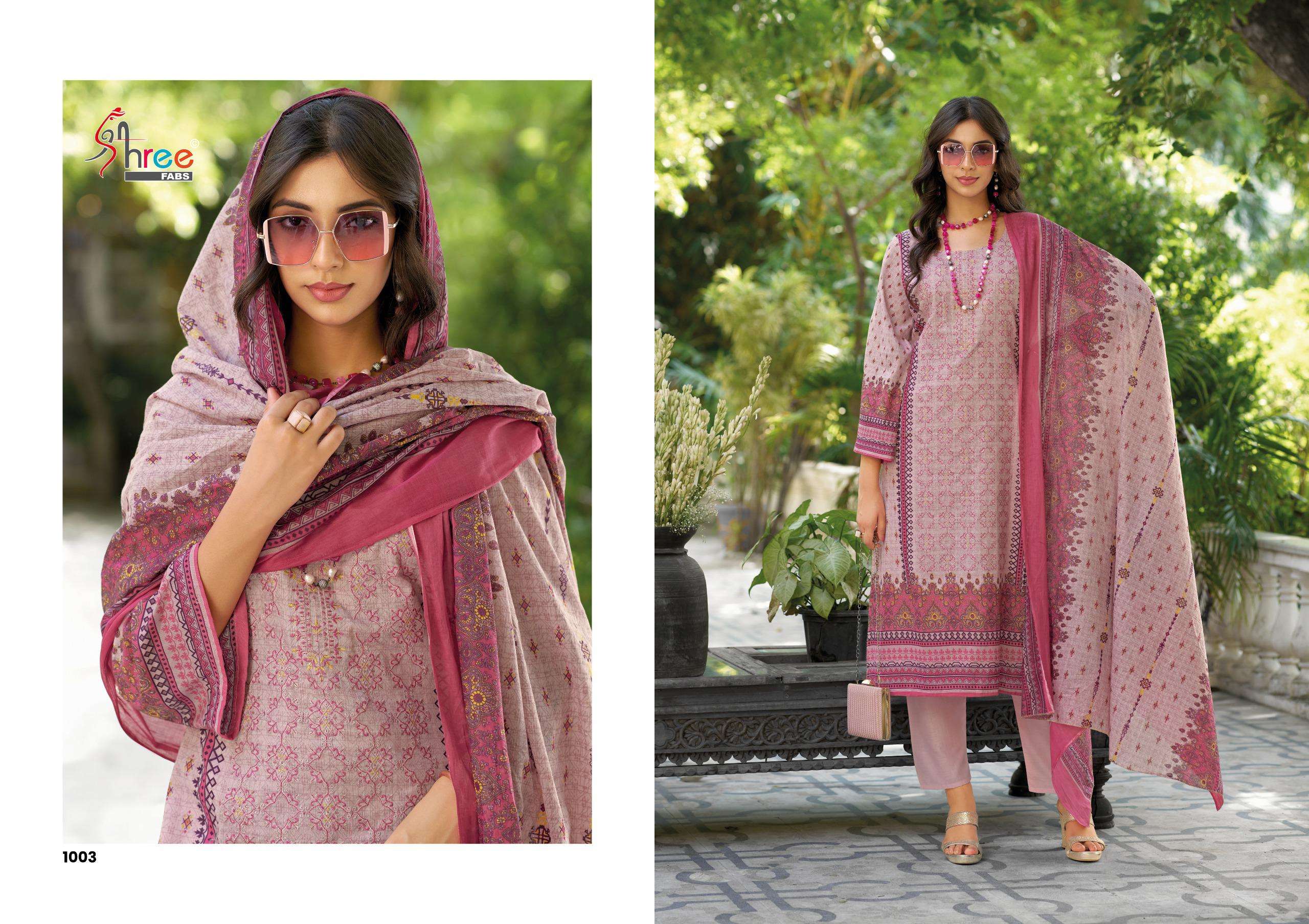 RIWAYAT LAWN EMB COLLECTION-2025 SHREE-03