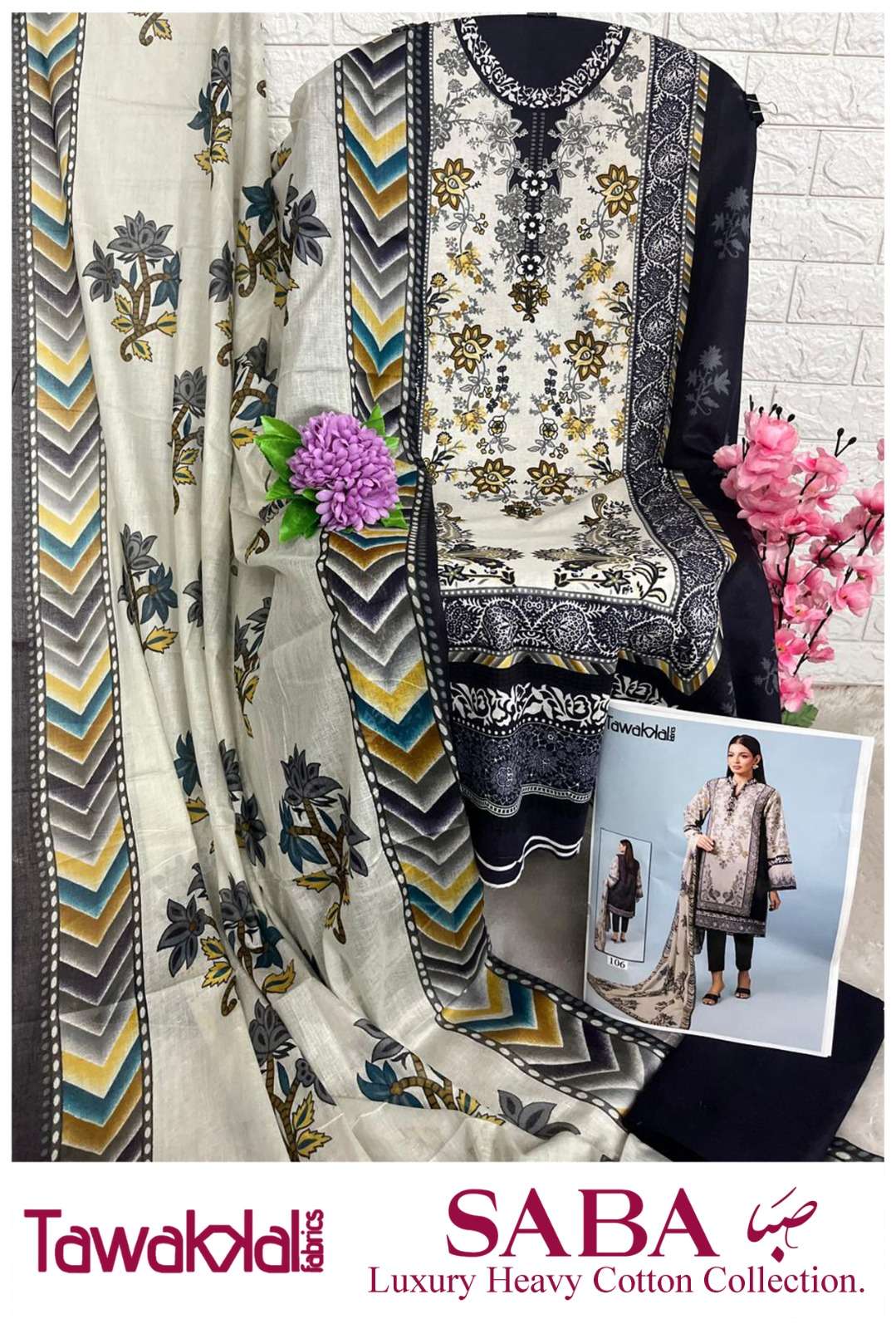 SABA LUXURY HEAVY COTTON BY TAWAKKAL-13