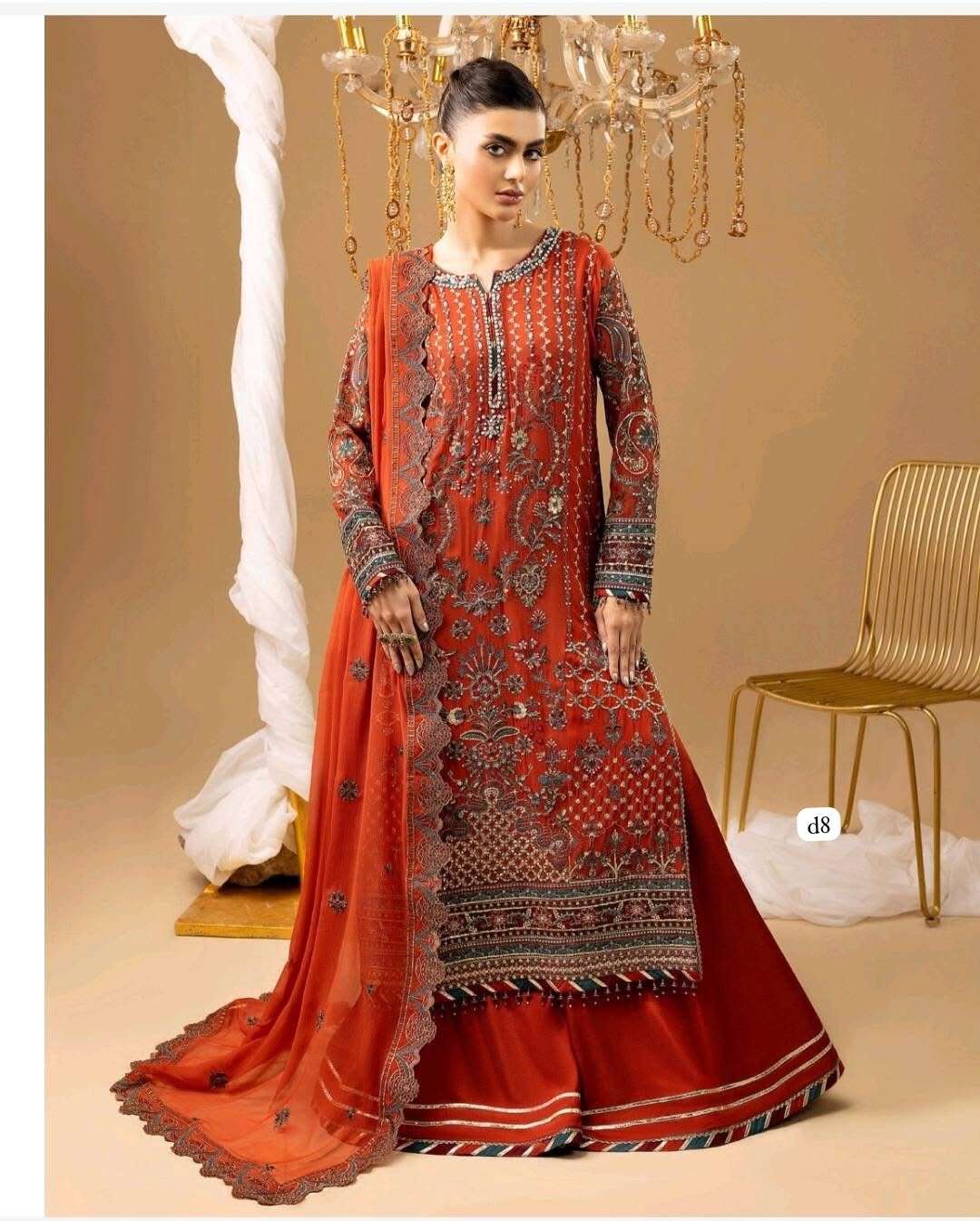 CHIFFON UNSTITCHED 3 Piece COLLECTION 2025 by ADANS-03