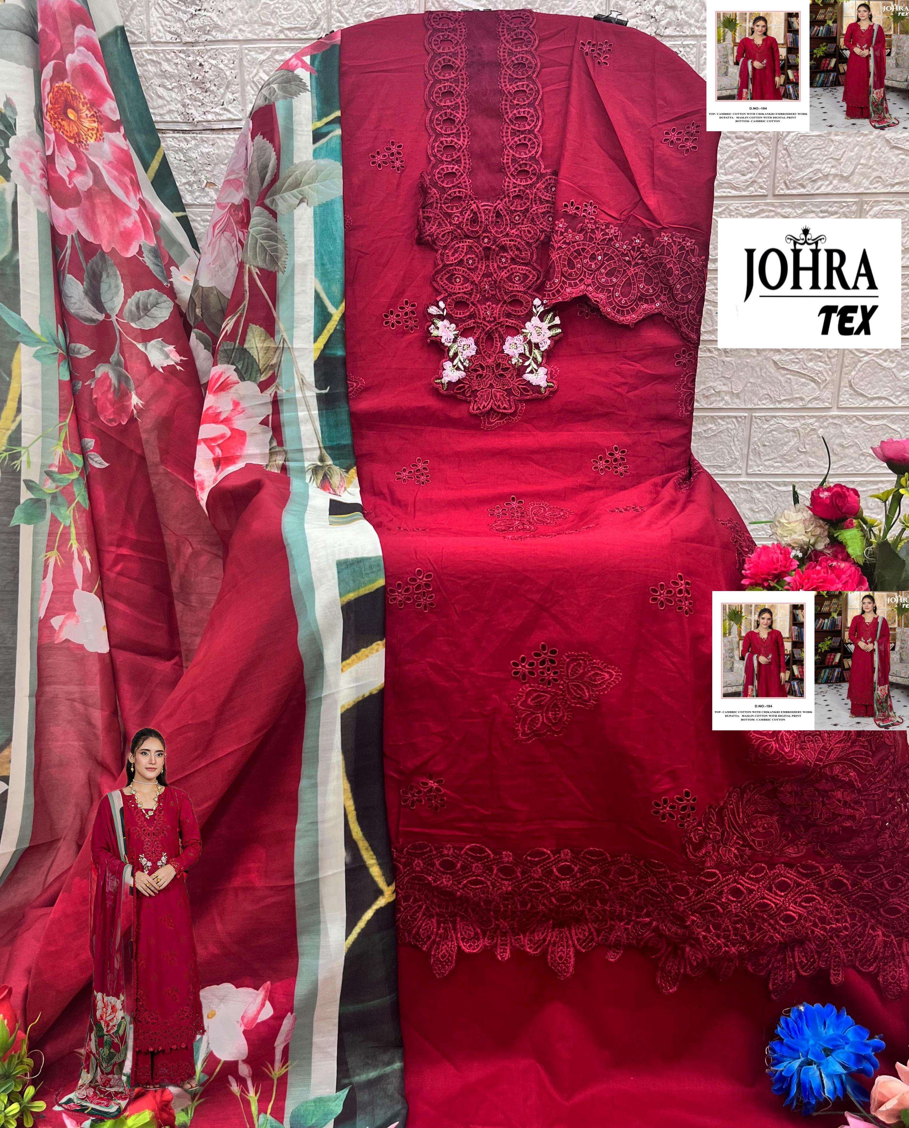 D NO :- JT-184 by JOHRA TEX-01