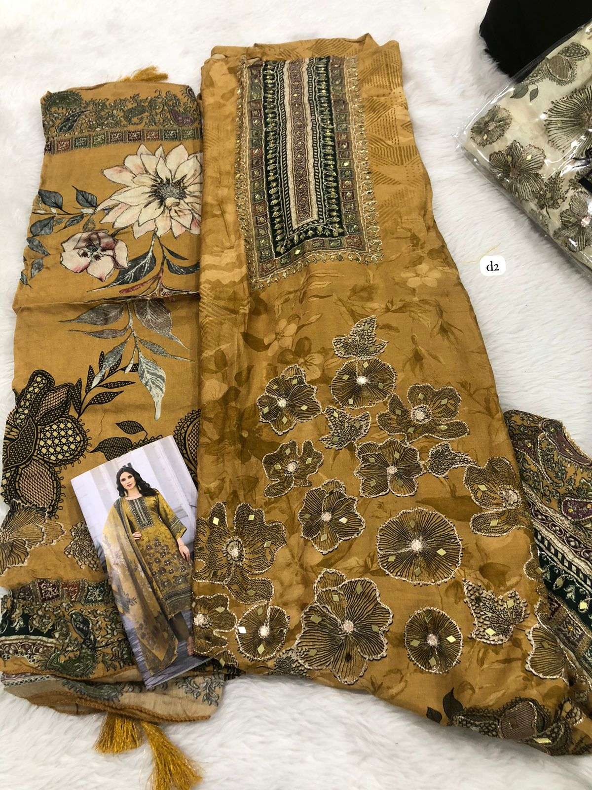 Falah Premium Maslin Collection code 30612 by Falah Designer Suits-01-04