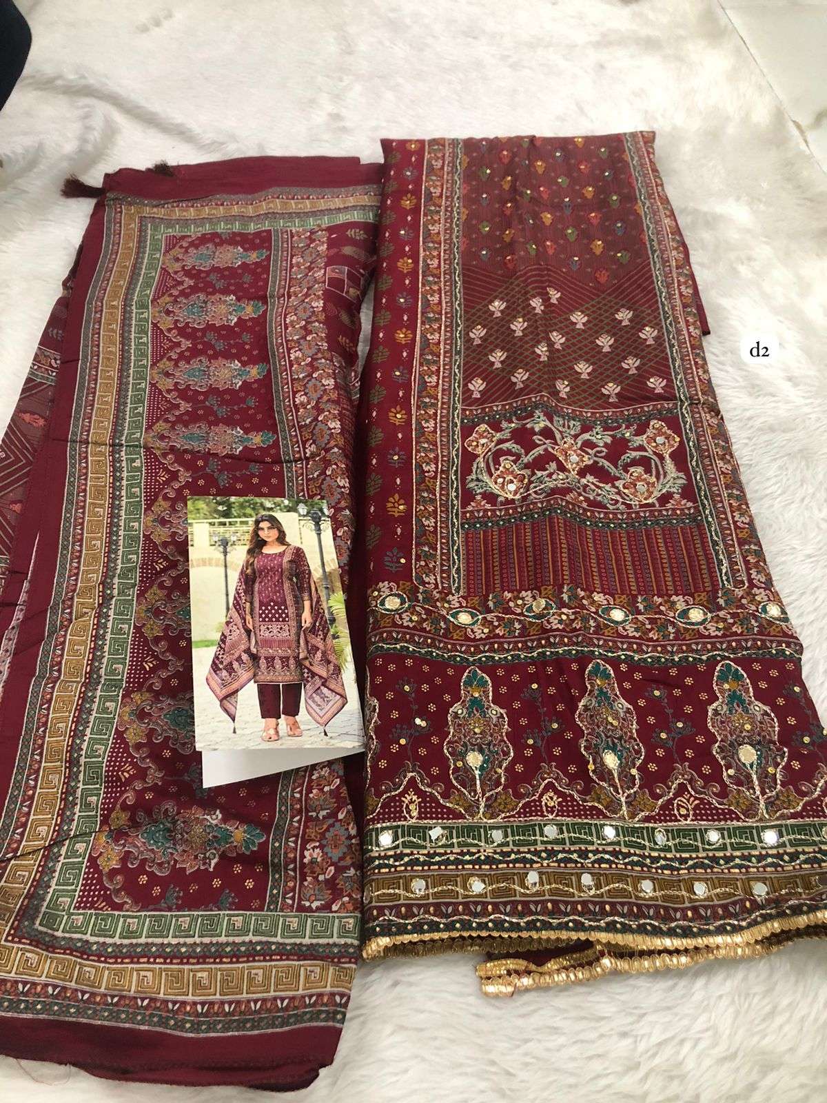 Falah Premium Modal Silk Collection code -30597 by Falah Designer-03