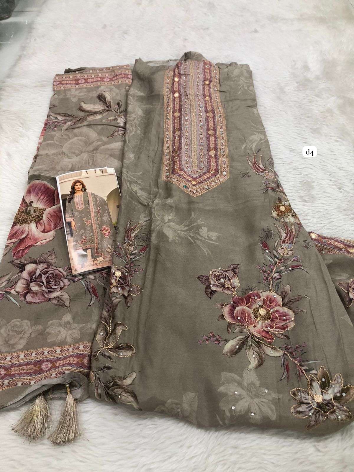 Falah Premium Modal Silk Collection code -30598 by Falah Designer-01-04