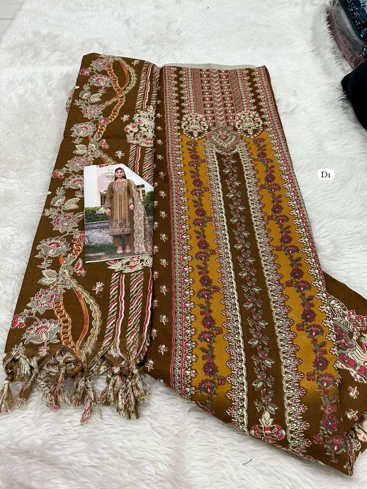 Falah Premium Pashmina Collection Code 30600 by Falah Designer-04