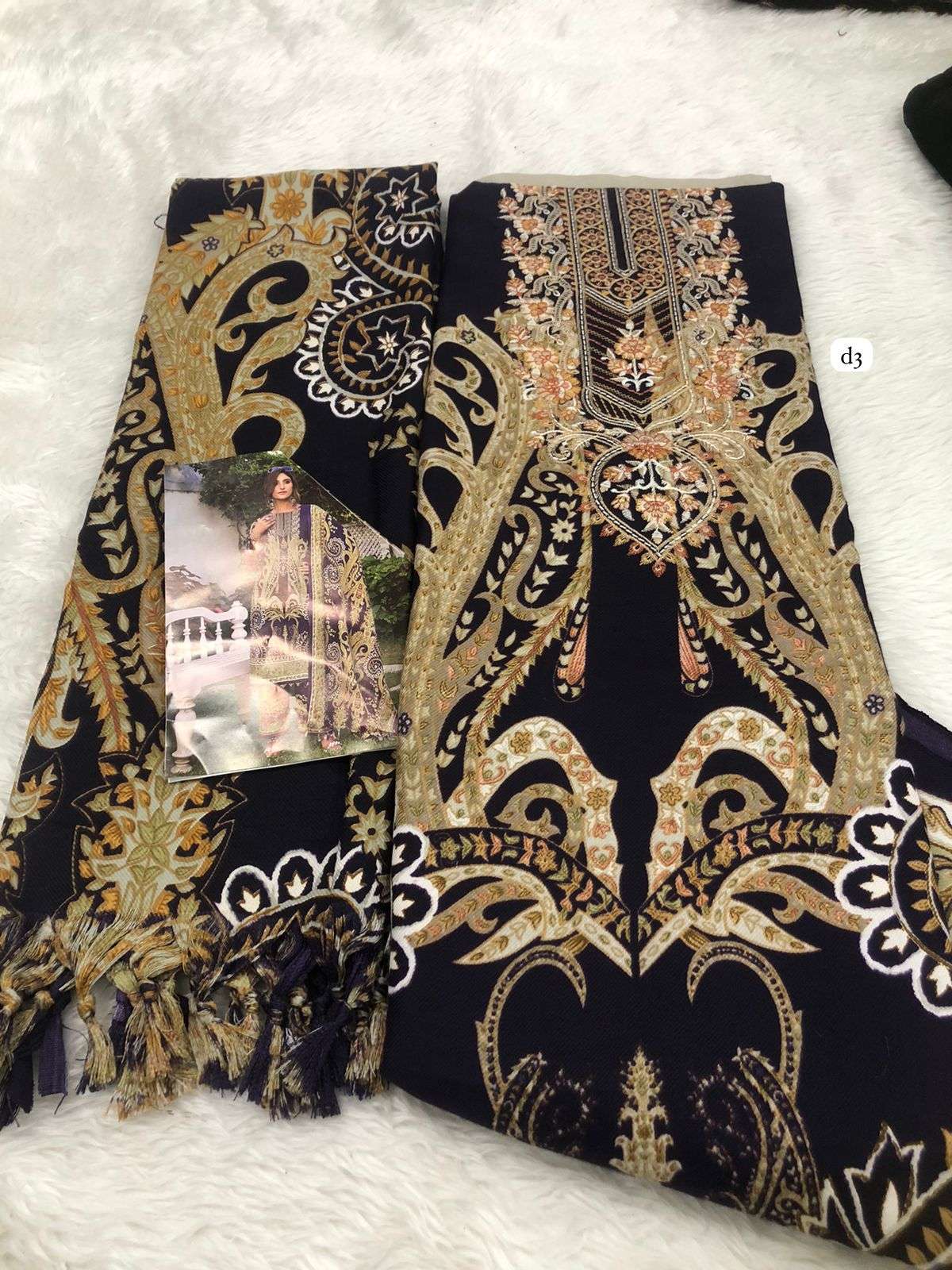 Falah Premium Pashmina Collection code 30601 by Falah Designer-01-06