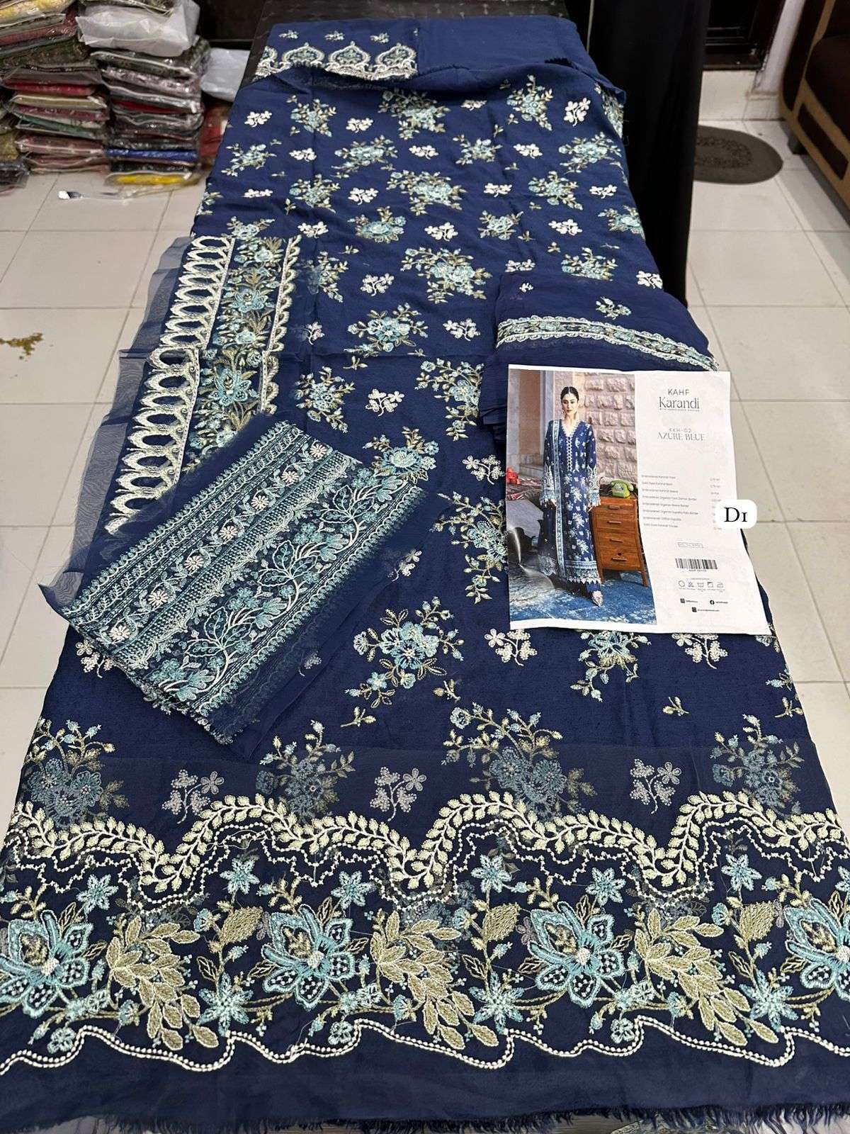 Karandi Embroidered Collection 2025 by Kahf-11