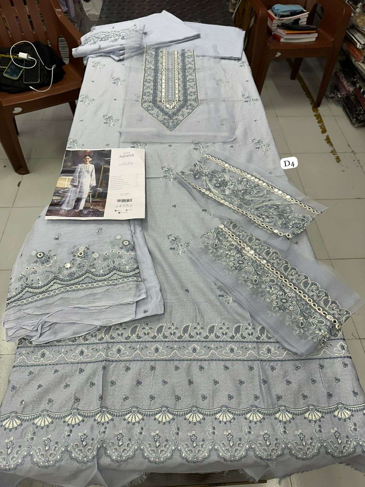 Karandi Embroidered Collection 2025 by Kahf-14