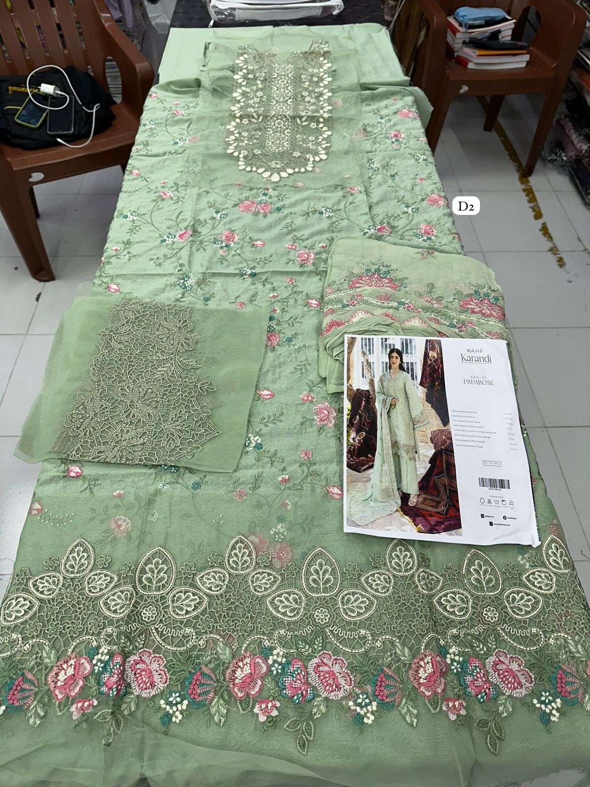 Karandi Embroidered Collection 2025 by Kahf-15