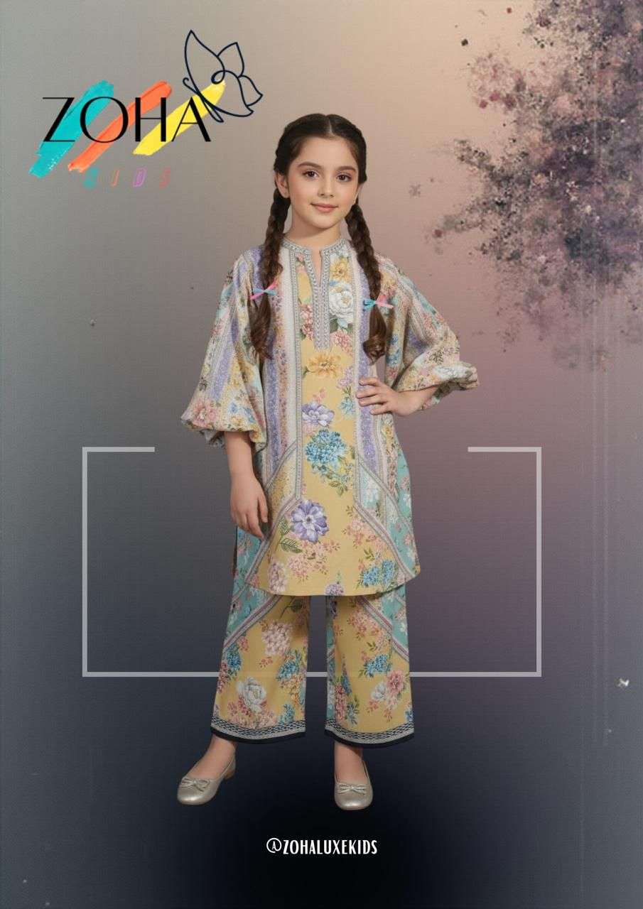 KIDS TURKISH Co-ord Sets Vol 2 by Zoha Kids-07