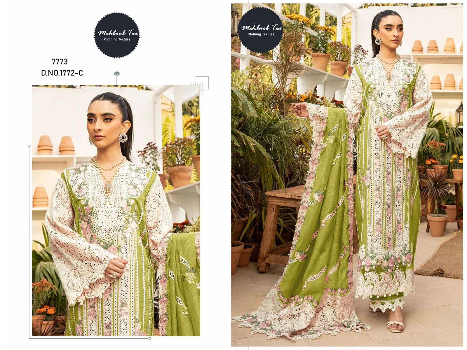 OMBRE PREMIUM VOL-2 D No - 1772 by MEHBOOB TEX-01